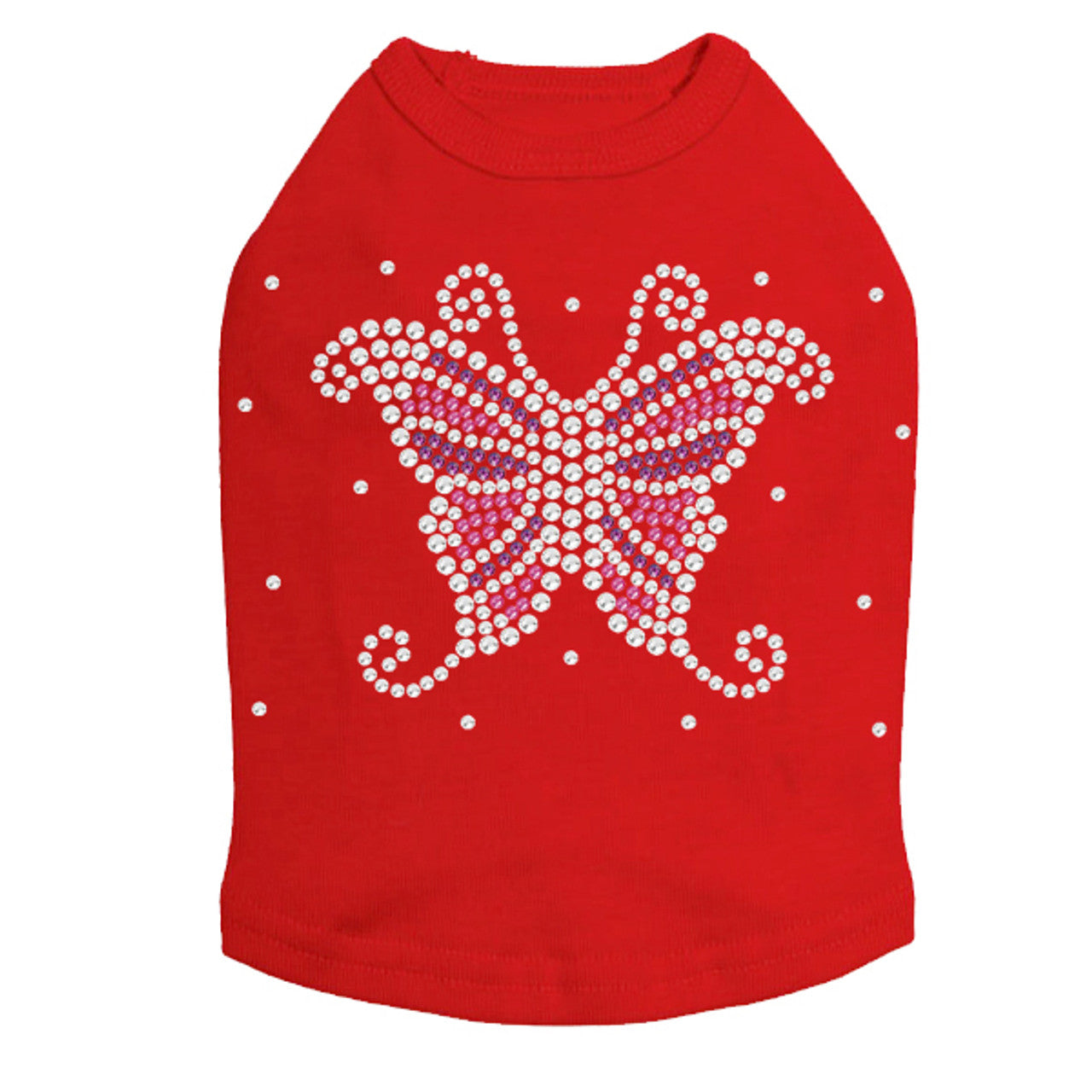 Pink & Purple Butterfly - Dog Tank