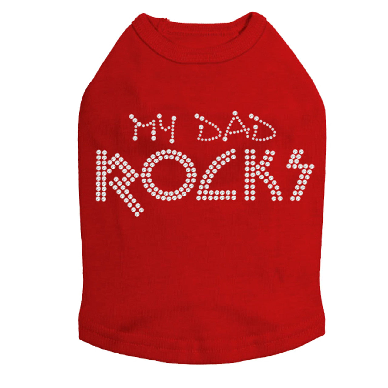 My Dad Rocks - Dog Tank