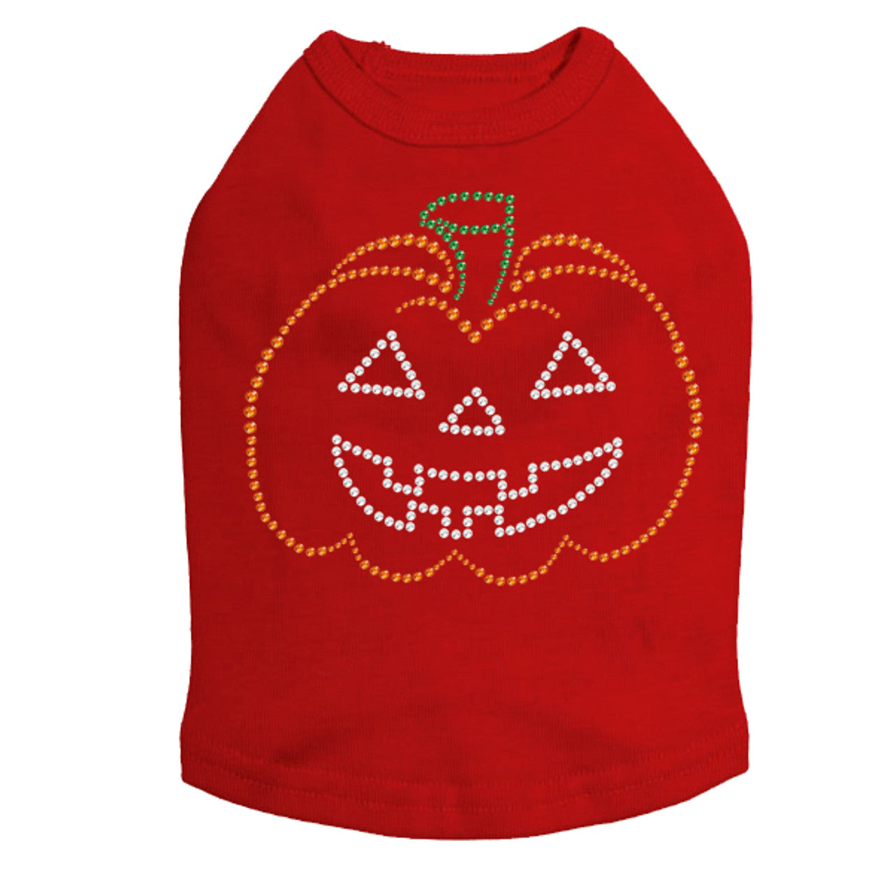 Jack-o-lantern Outline - Dog Tank