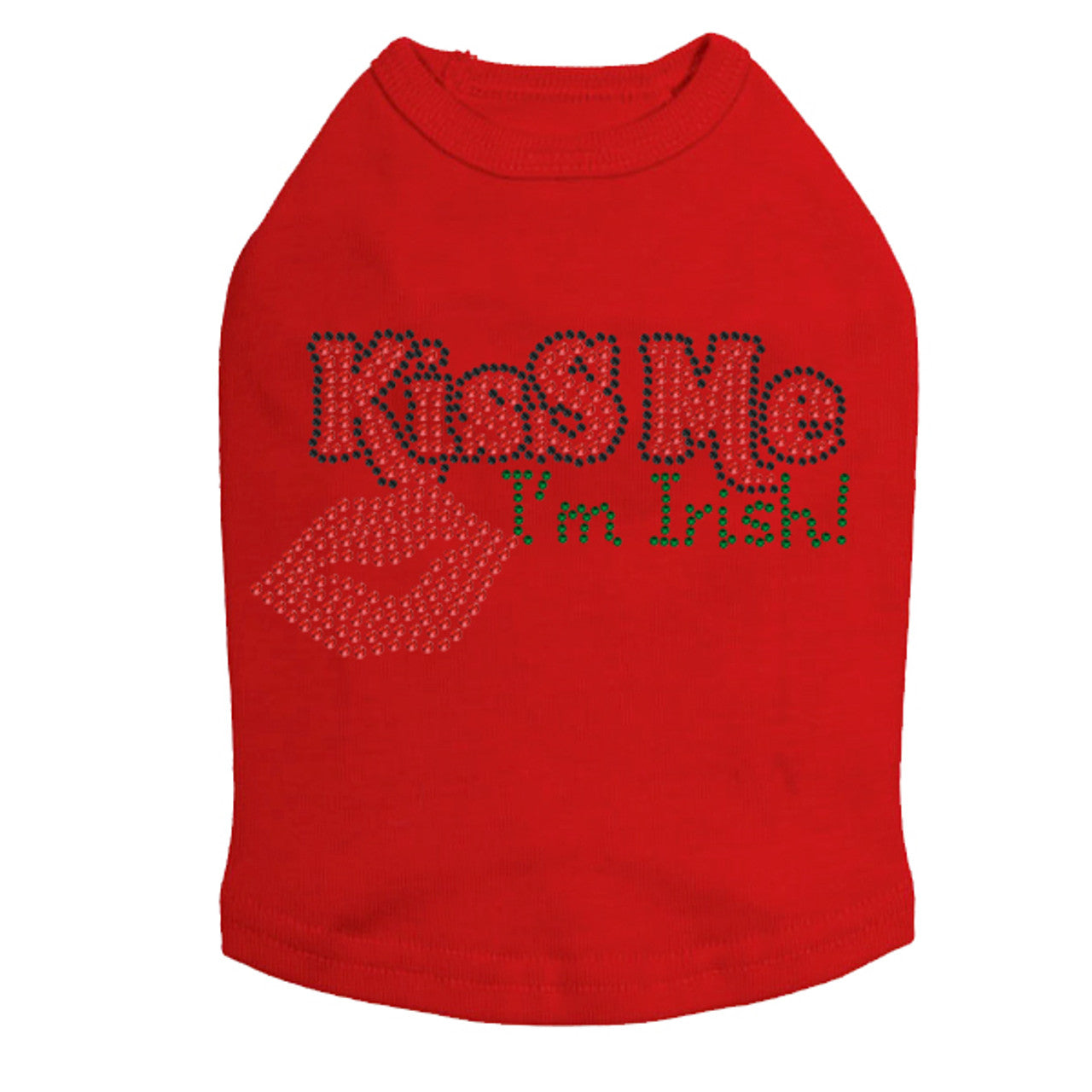 Kiss Me Im Irish 2 - Dog Tank
