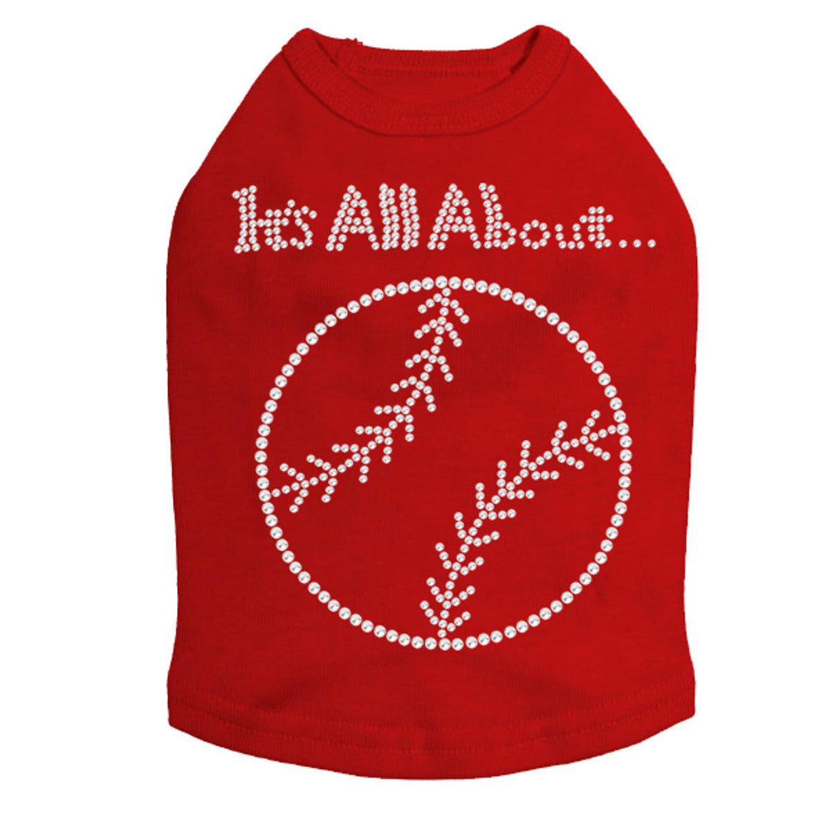 Its All About Baseball - Dog Tank