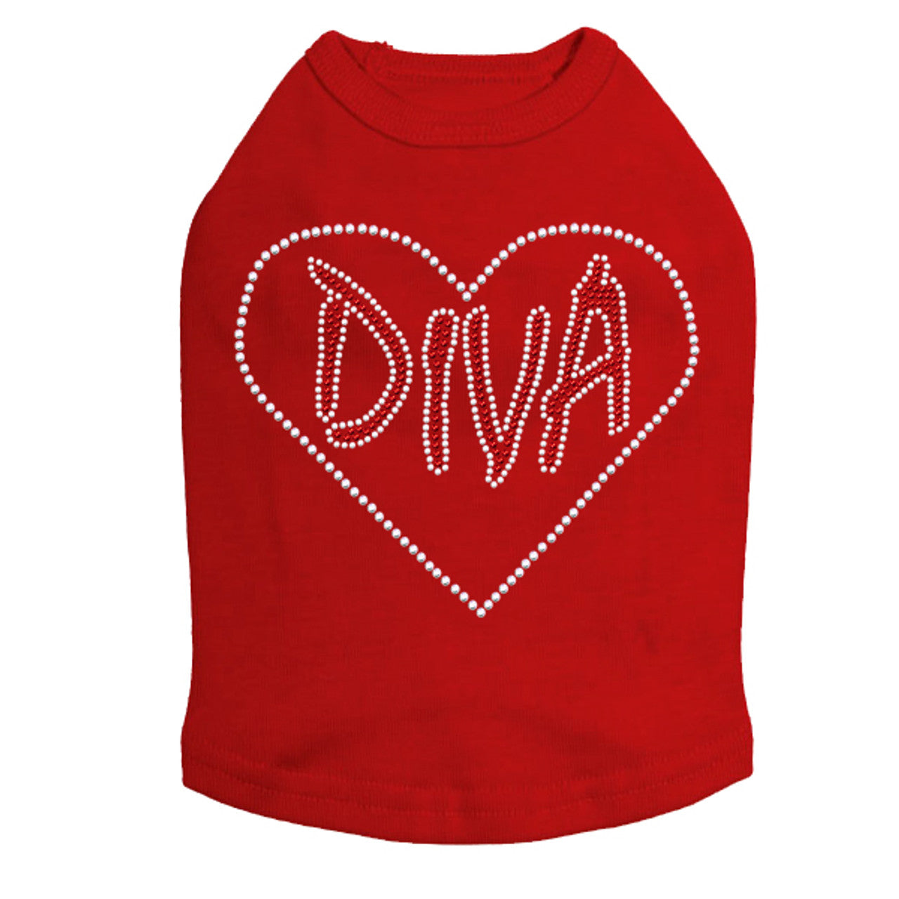 Diva Heart - Dog Tank