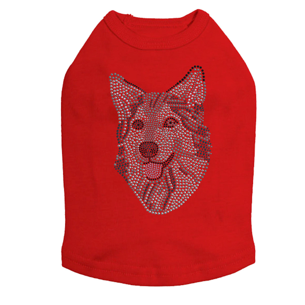 Husky/Tamaskan Face - Dog Tank