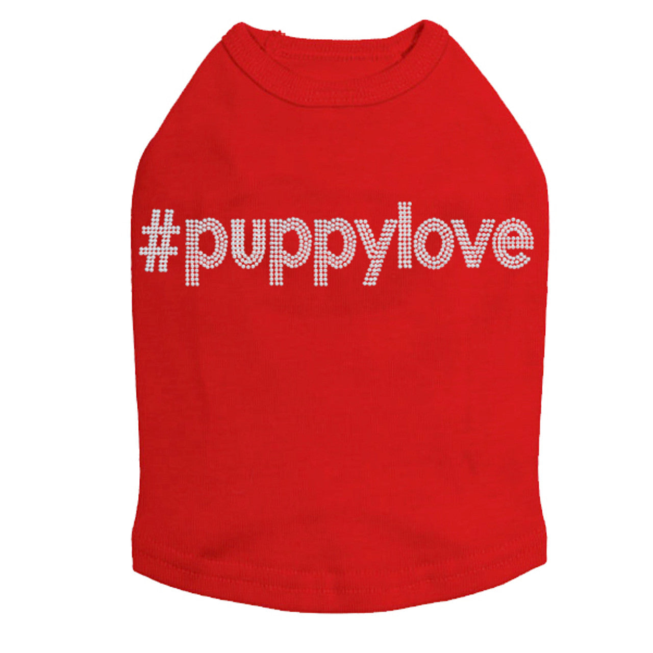 puppylove - Silver Nailhead - Dog Tank