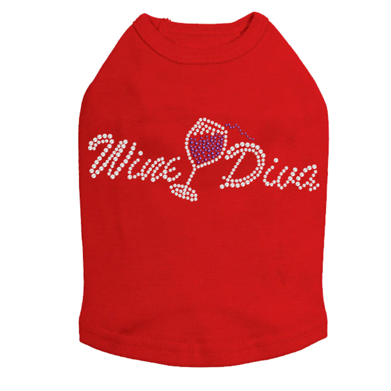 Wine Diva 1 - Dog Tank
