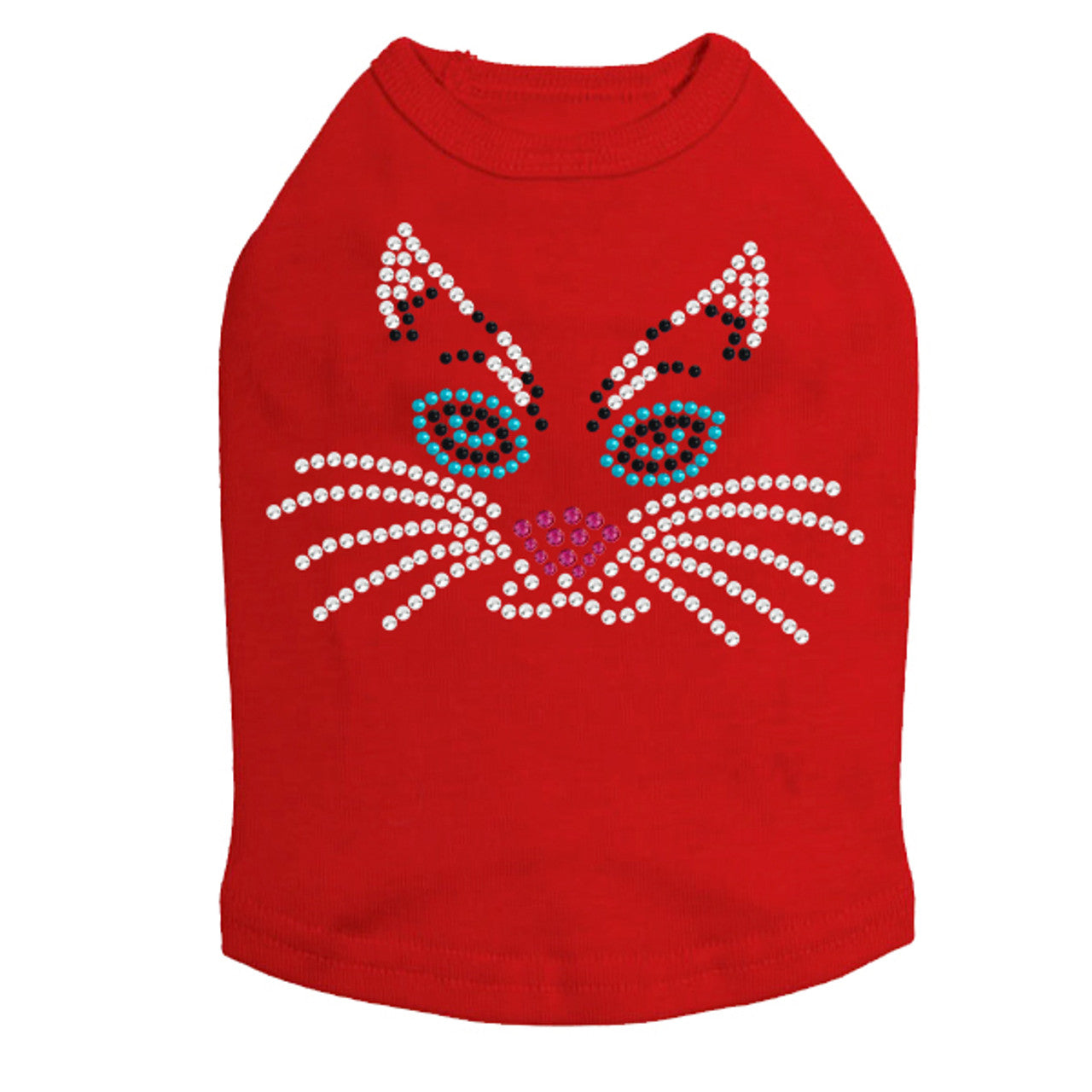 Cat Face - Dog Tank