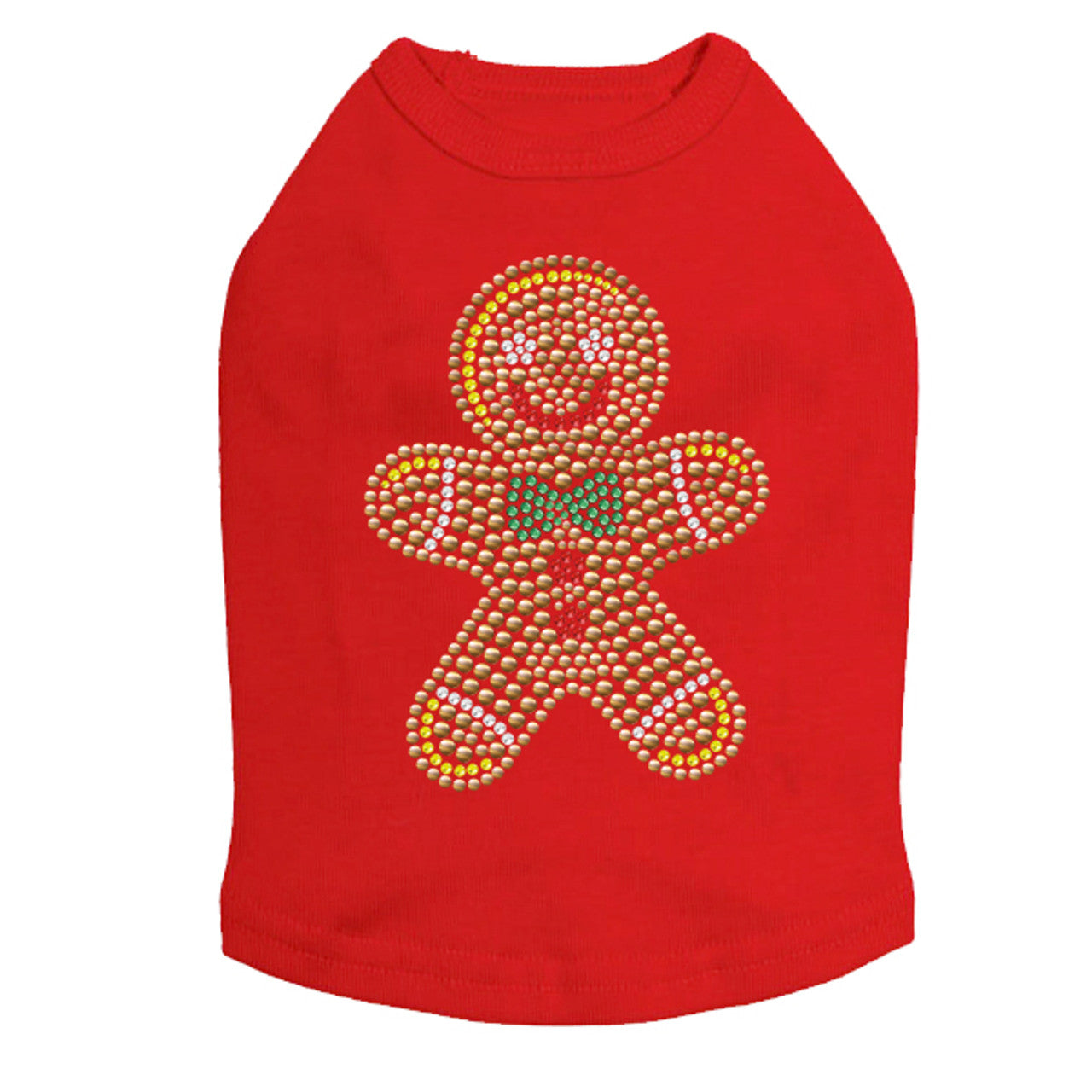 Gingerbread Man - Dog Tank