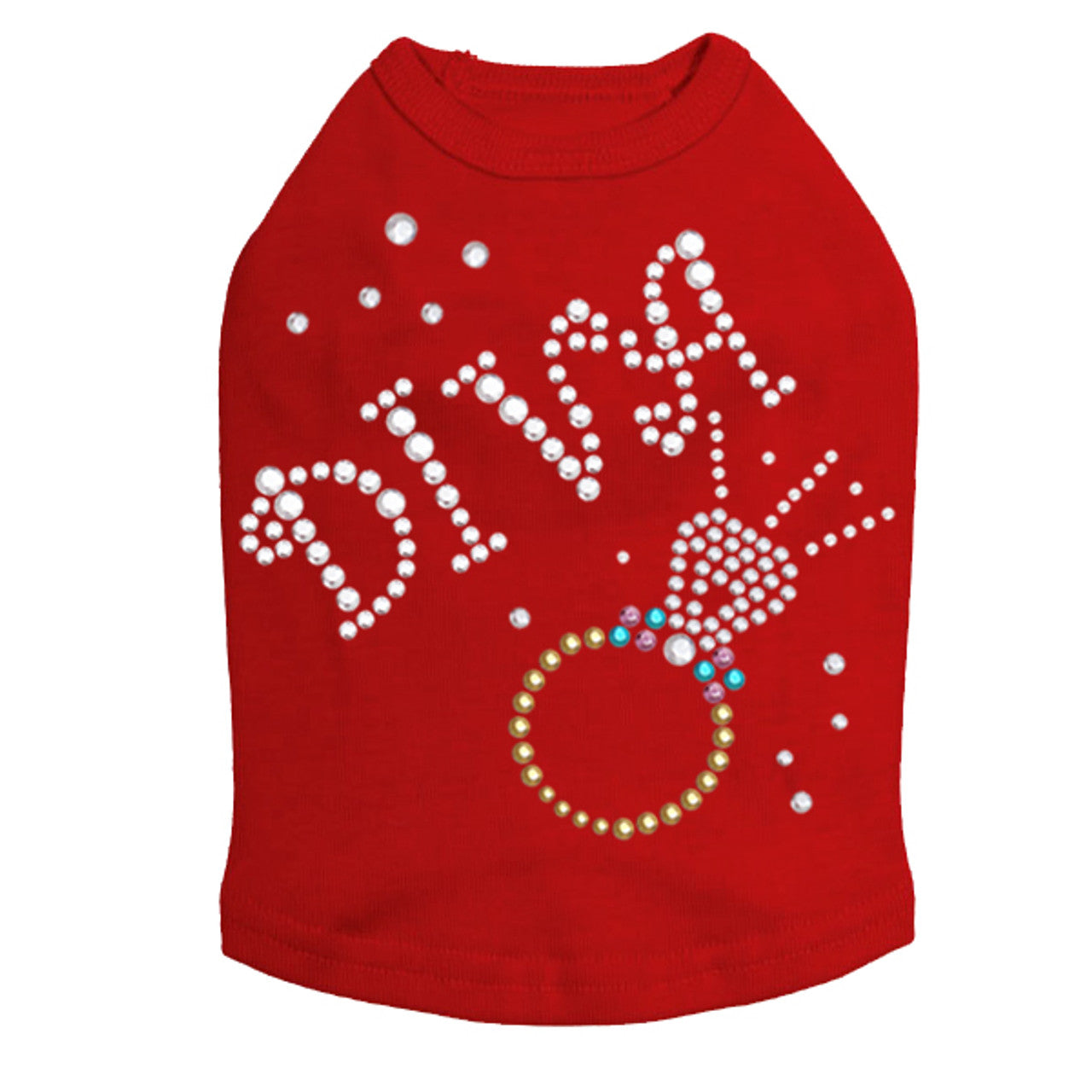 Diva with Ring - Dog Tank