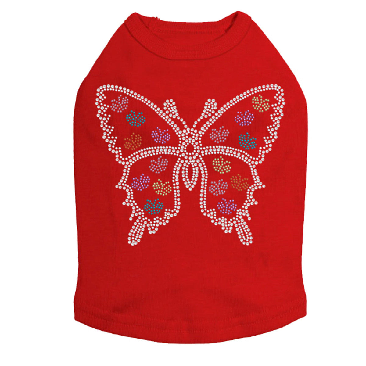 Butterfly with more Butterflies - Dog Tank