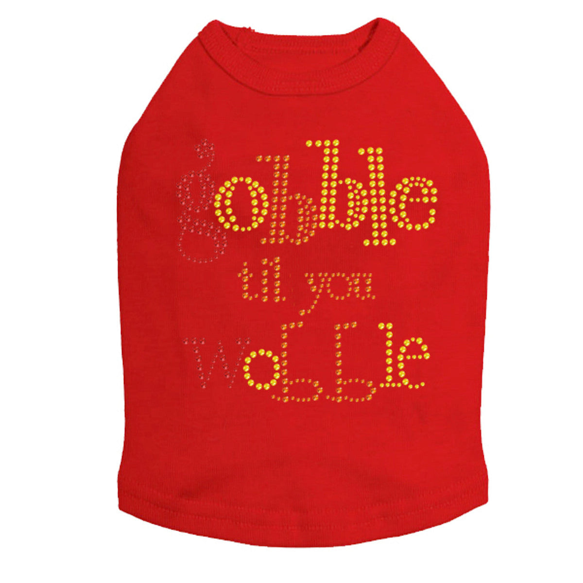 Gobble til you Wobble - Dog Tank