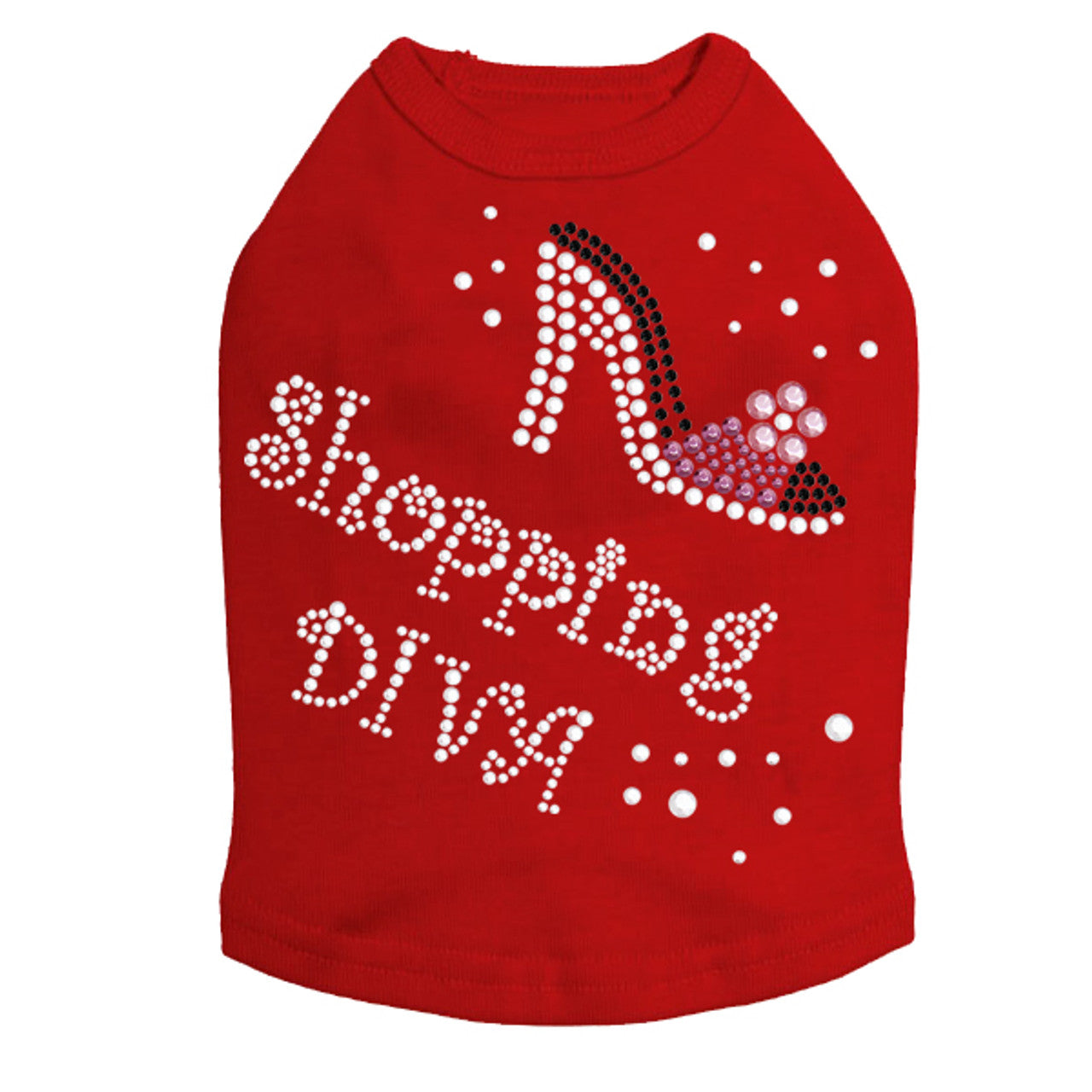 Shopping Diva High Heel Shoe - Dog Tank