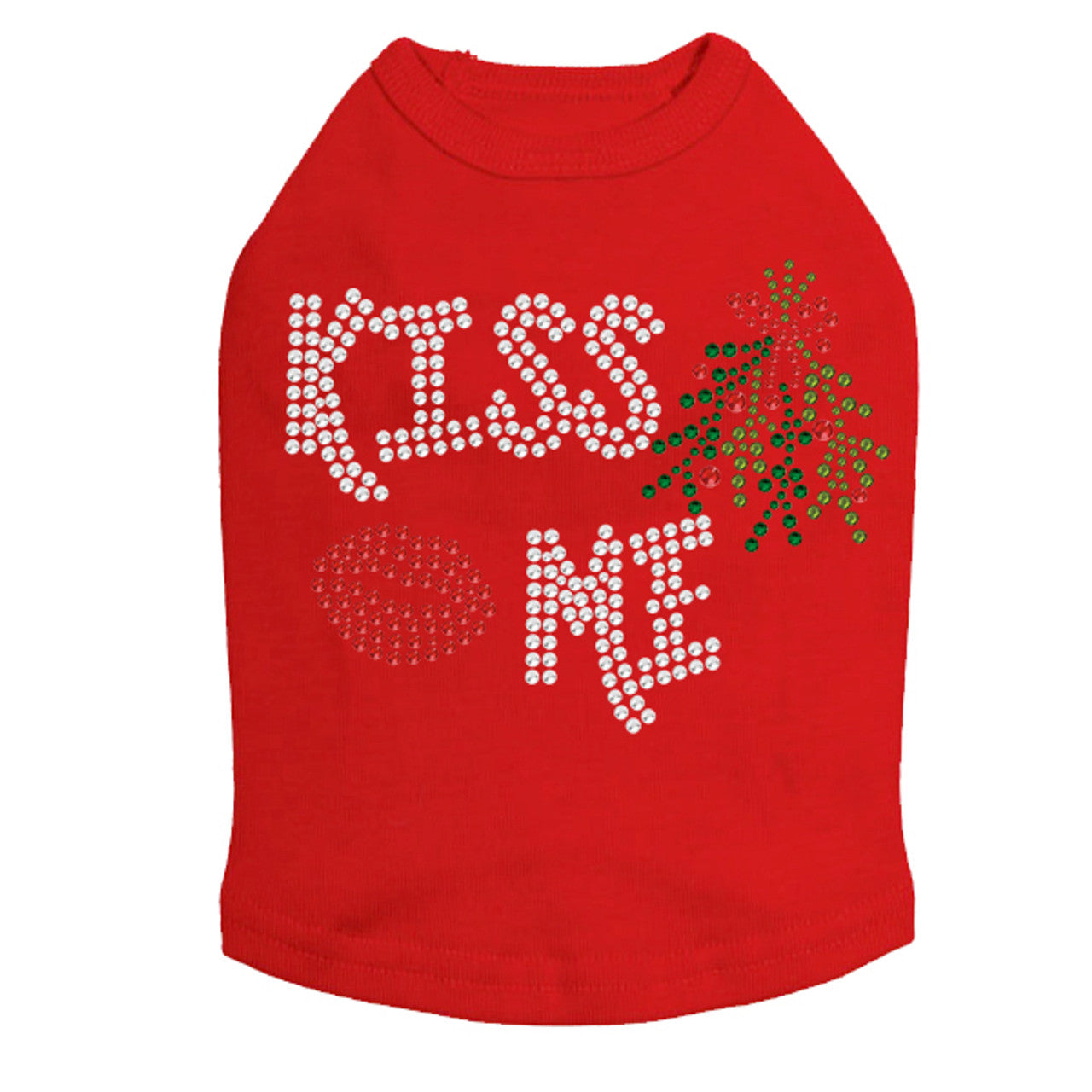 Kiss Me under the Mistletoe - Dog Tank
