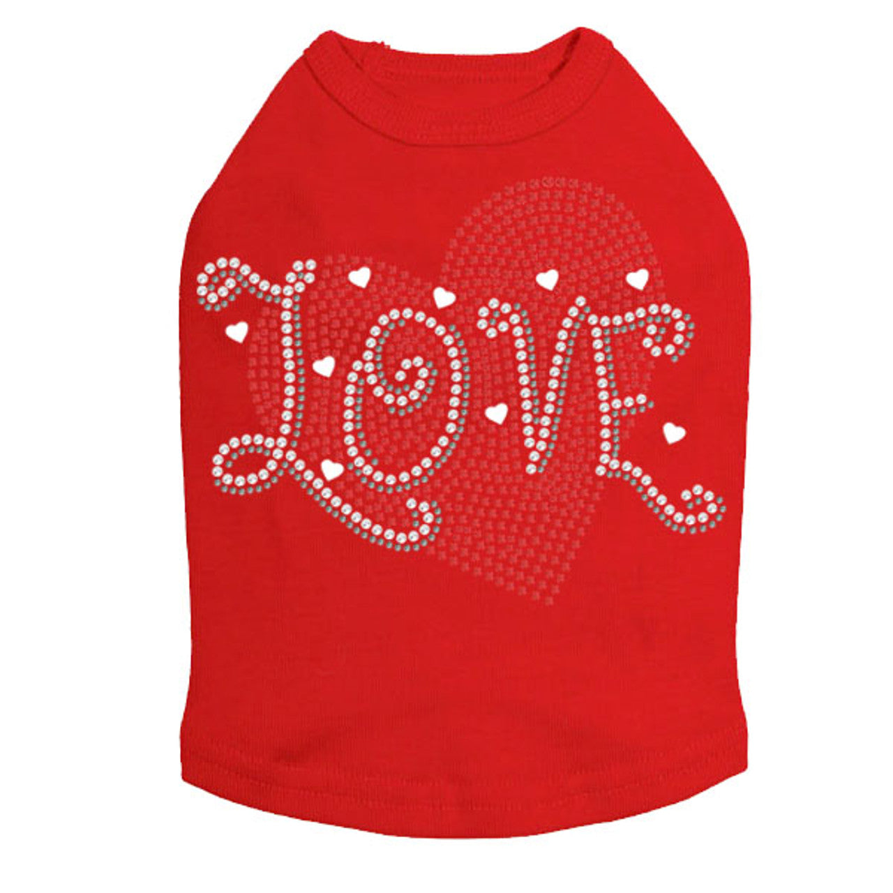 Love Red Heart - Dog Tank