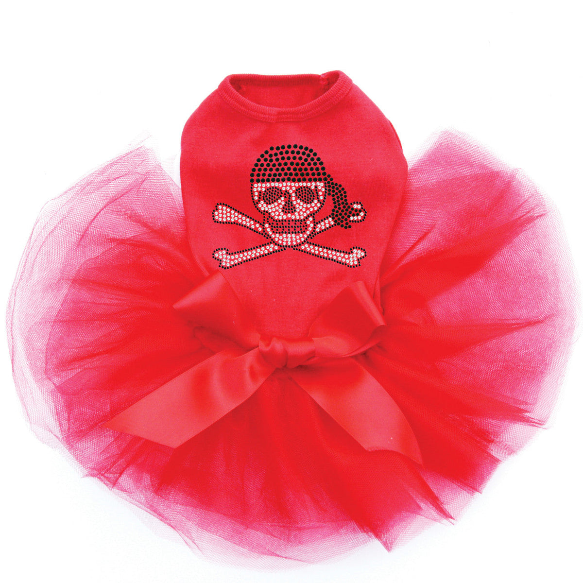 Skull with Black Bandanna - Custom Tutu