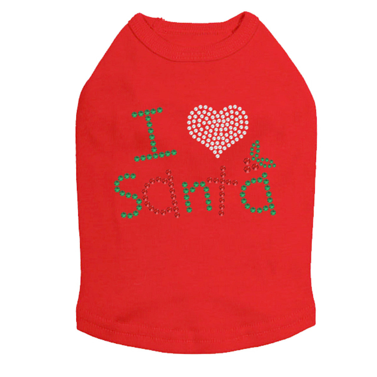 I Love Santa - Dog Tank