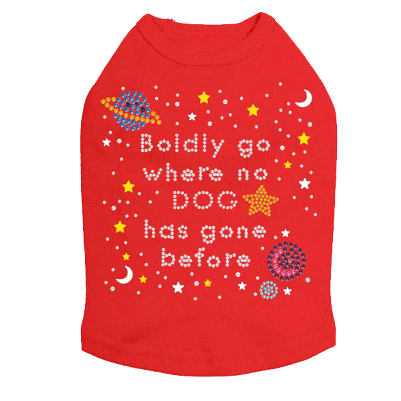 Boldly Go Where No Dog Has Gone Before - Dog Tank