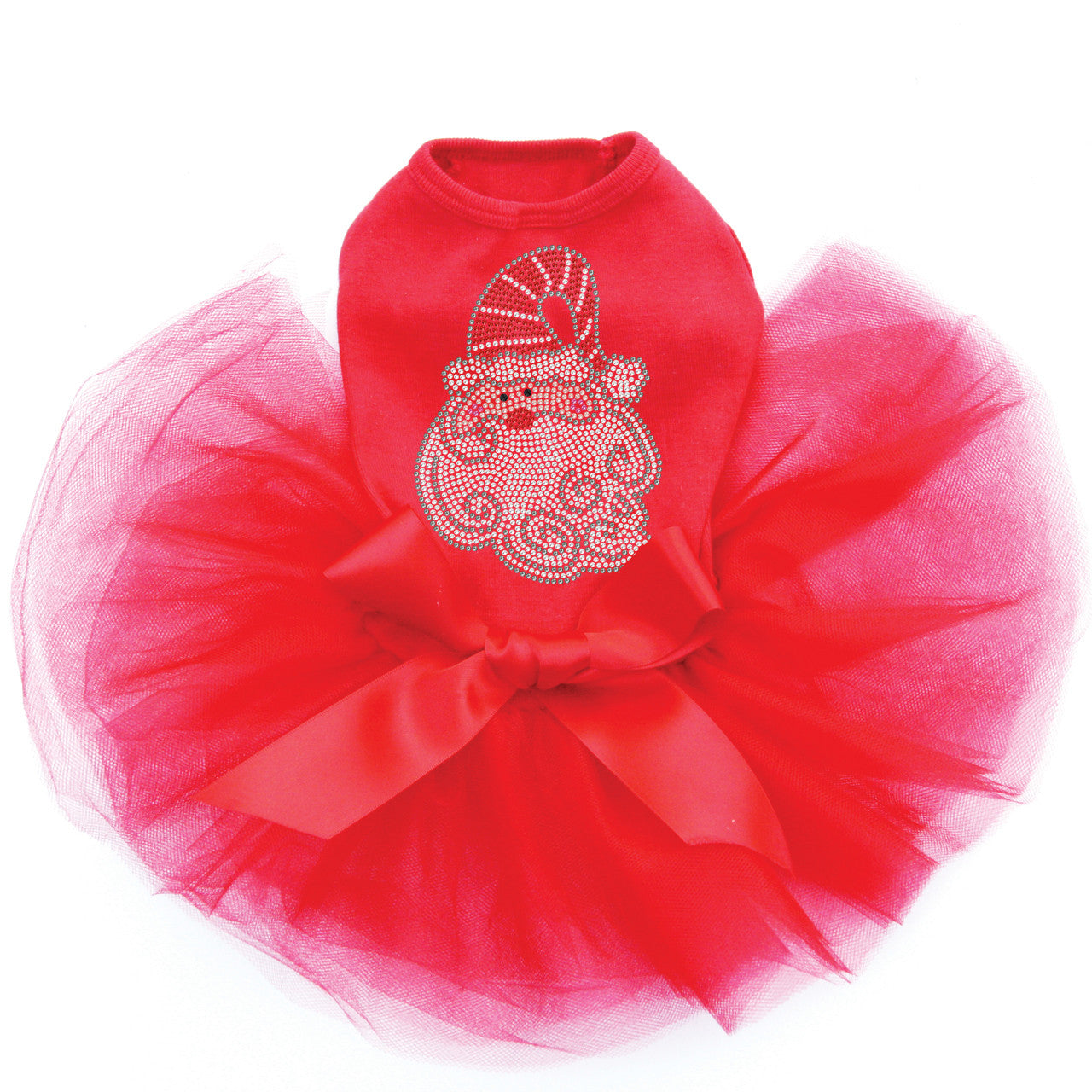 Santa Face with Curly Beard - Custom Tutu