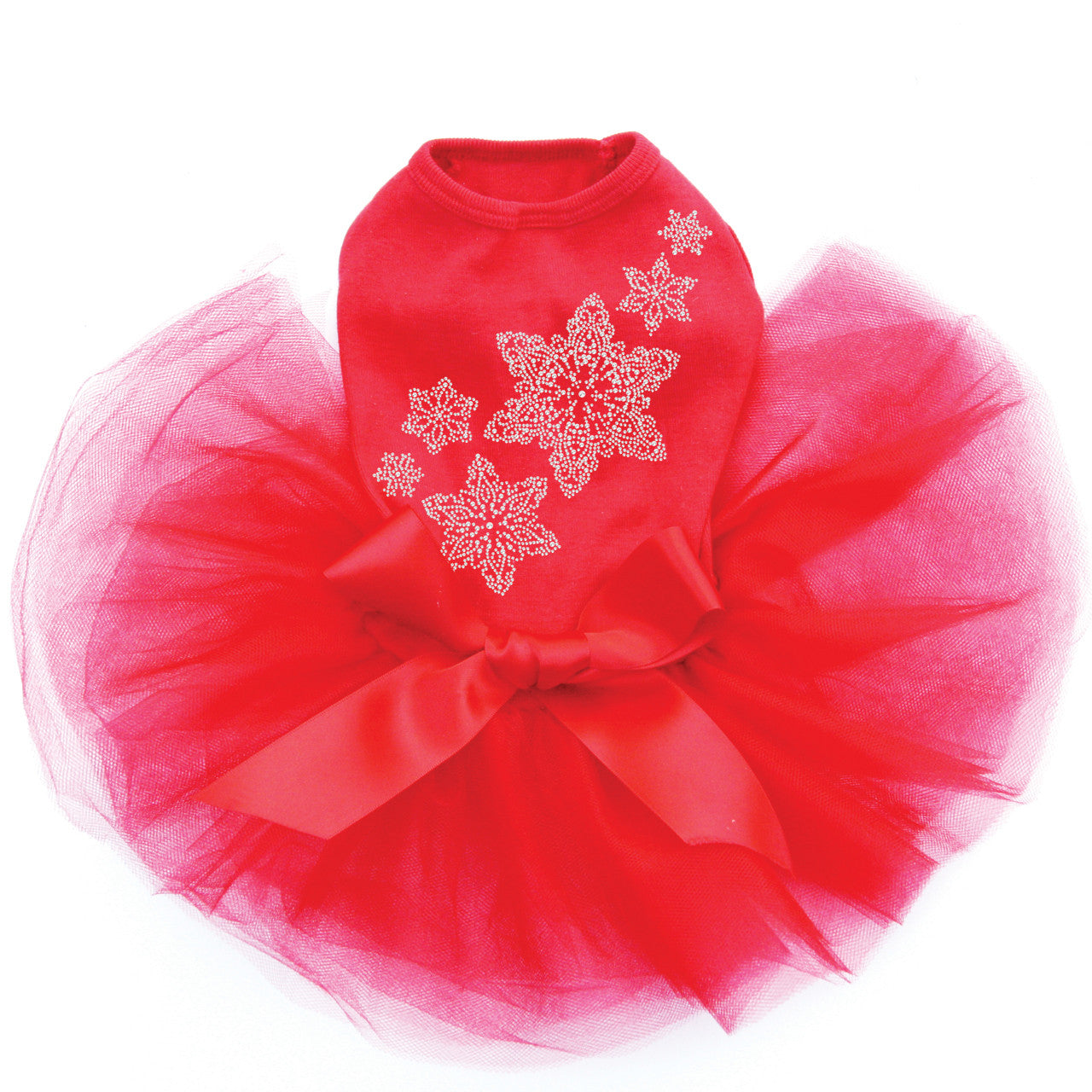 Rhinestone Snowflakes - Custom Tutu