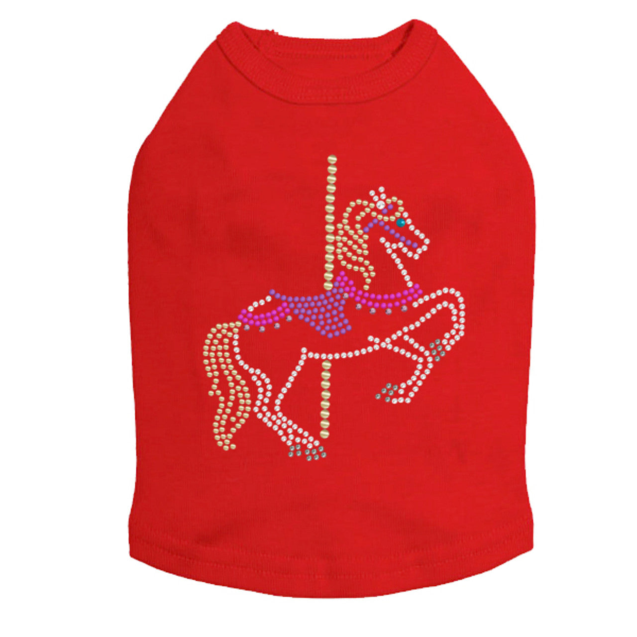 Carousel Horse - Dog Tank