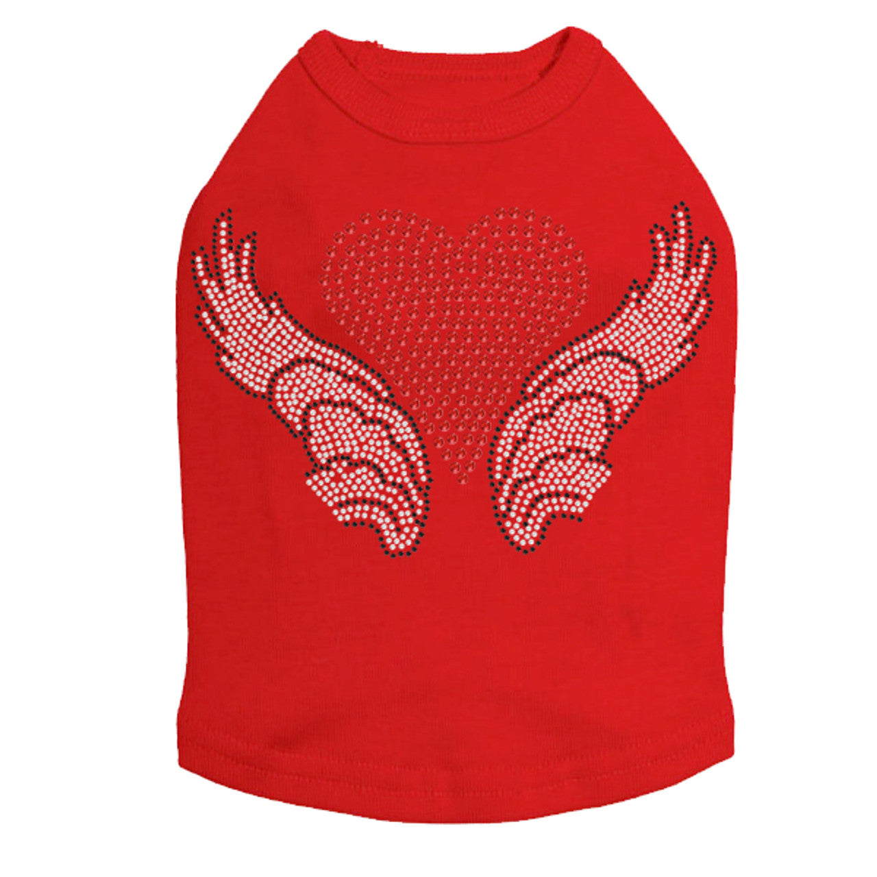 Heart with Wings 2 - Dog Tank