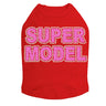 Super Model  (Pink)- Dog Tank