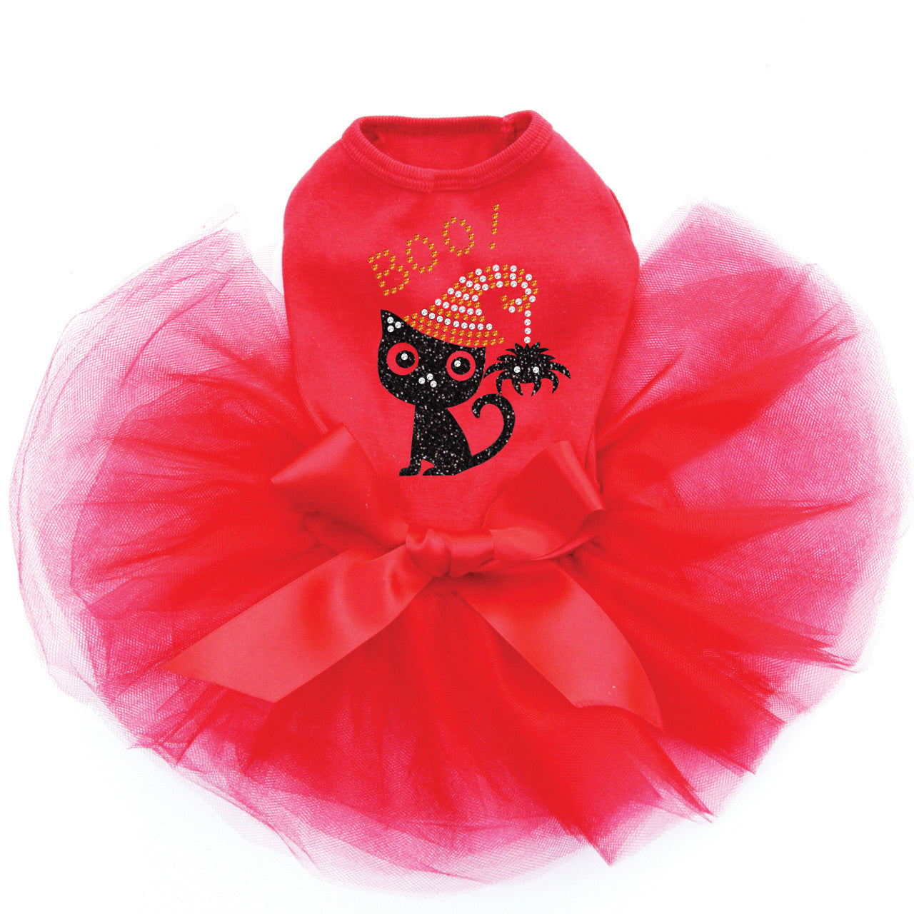 Cat with Spider Hat - Custom Tutu