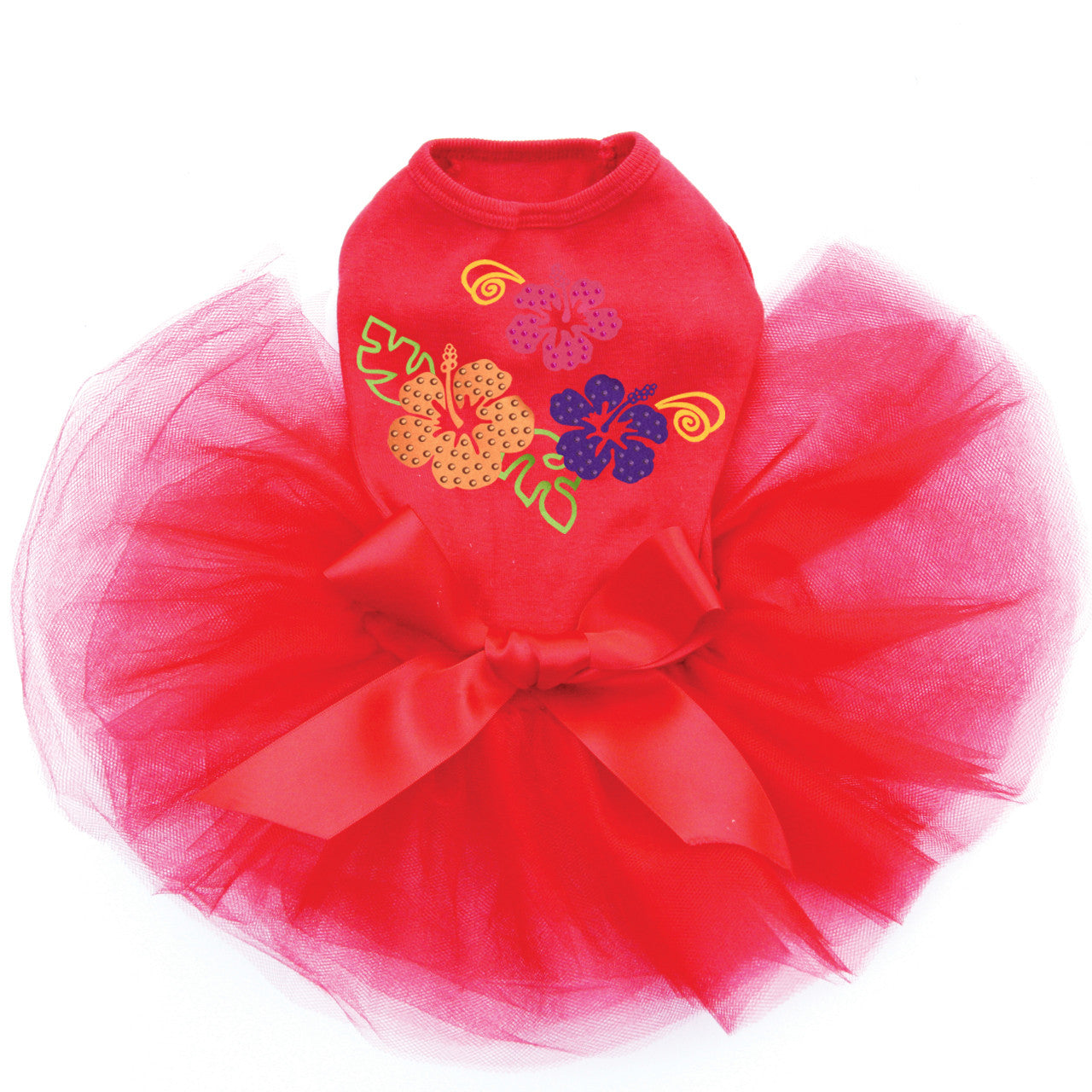 Satin Hibiscus - Custom Tutu