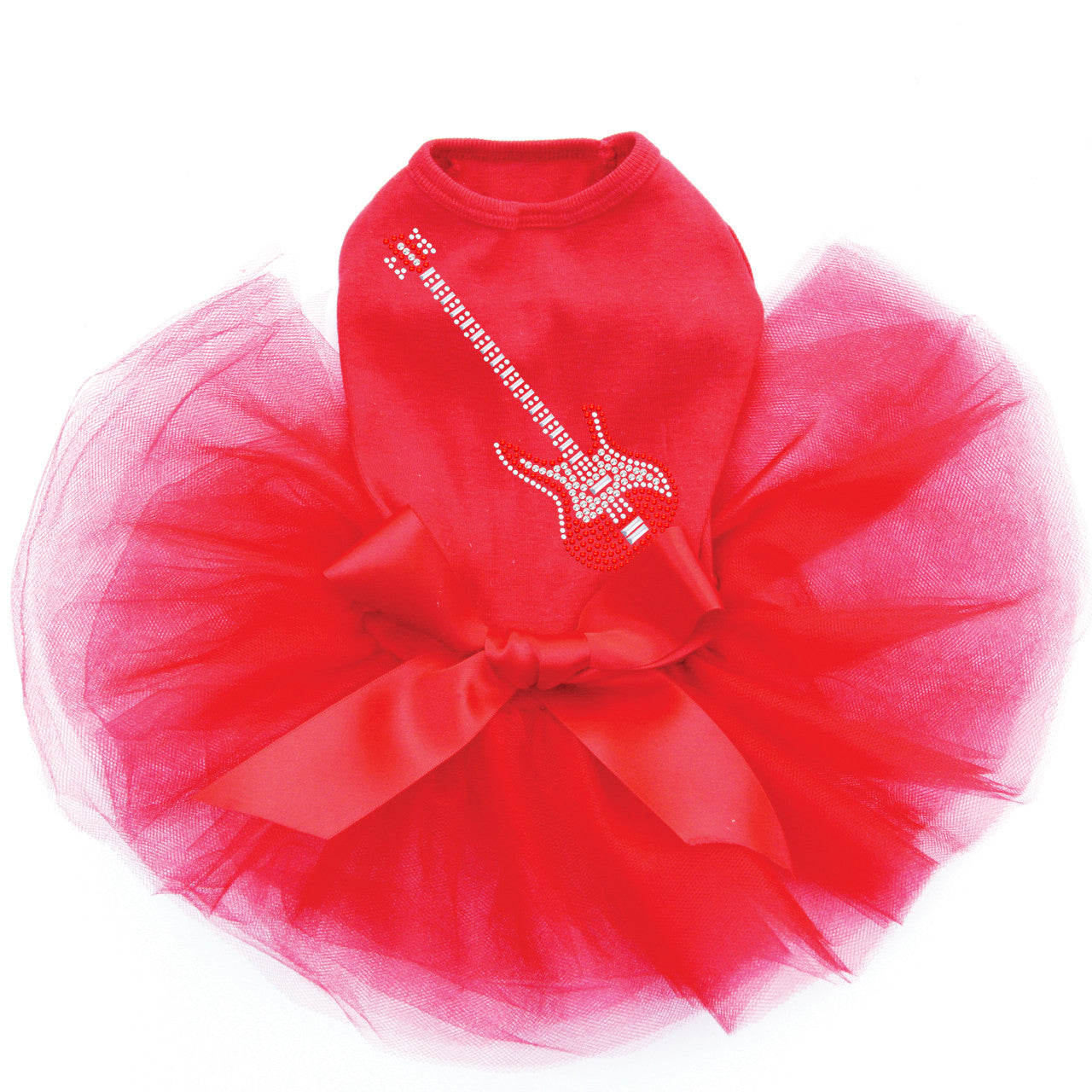 Guitar Red (Austrian crystal) - Custom Tutu