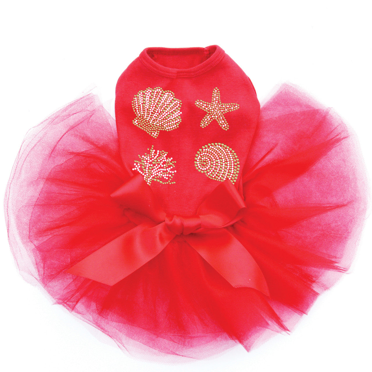 Gold & White Sea Shells - Custom Tutu