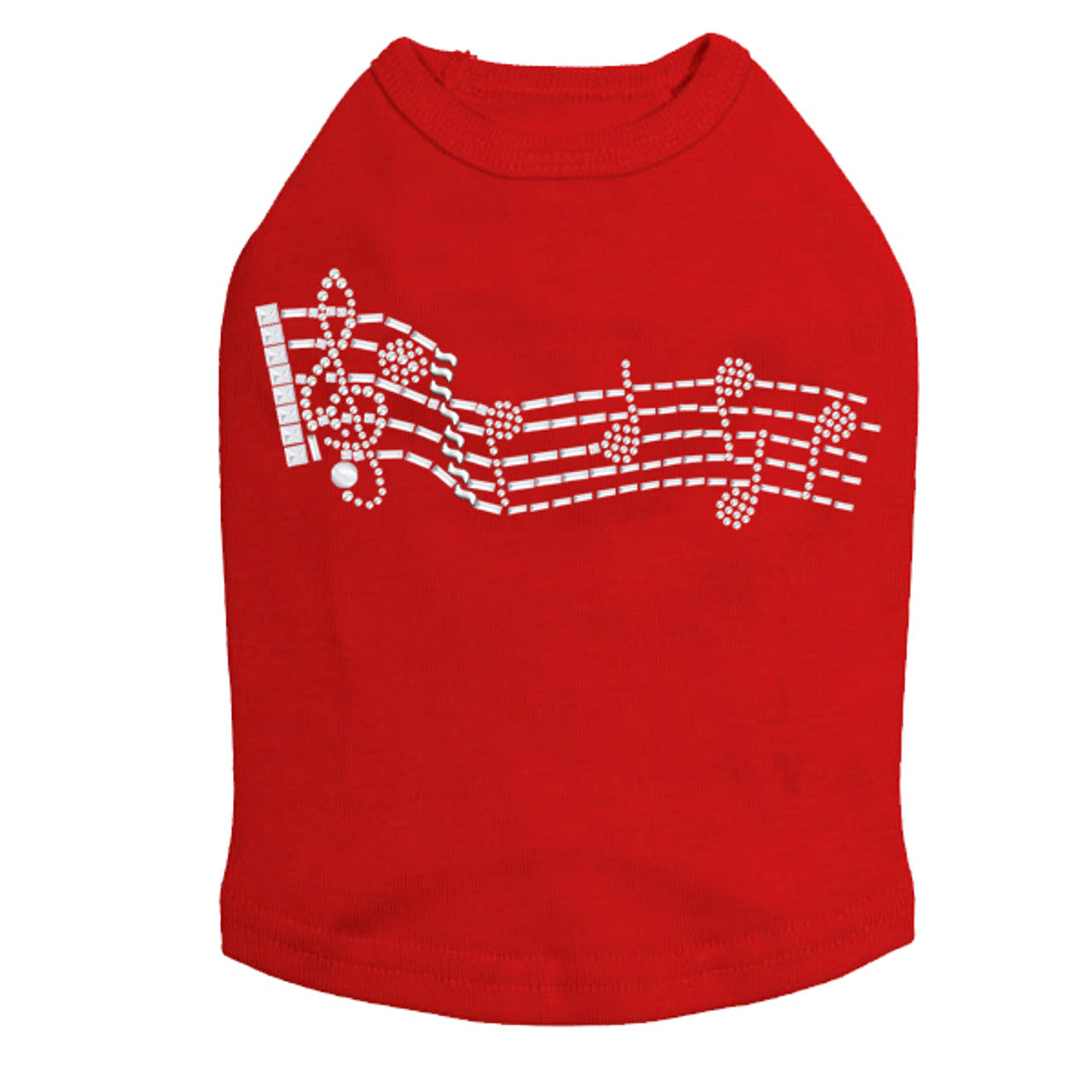 Music Notes - Dog Tank