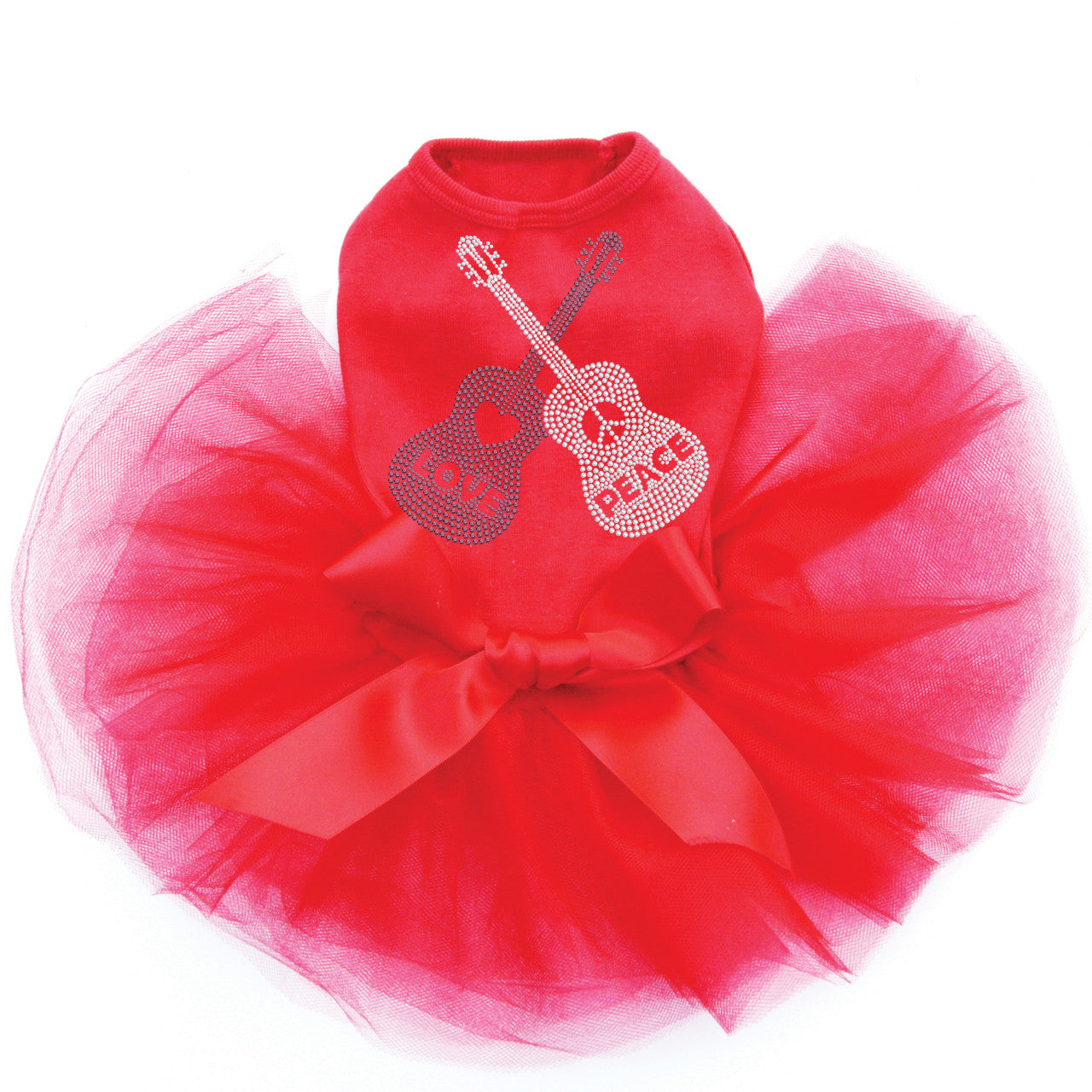 Guitars with Love & Peace - Custom Tutu