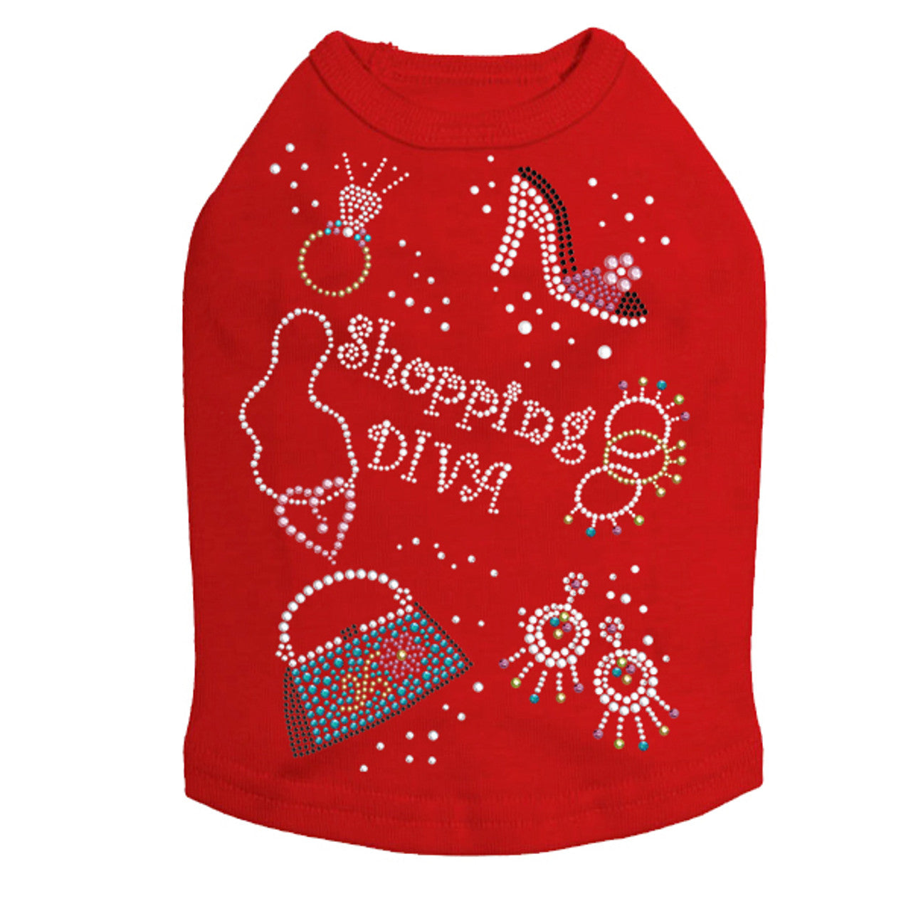 Shopping Diva (Large Tees) - Dog Tank