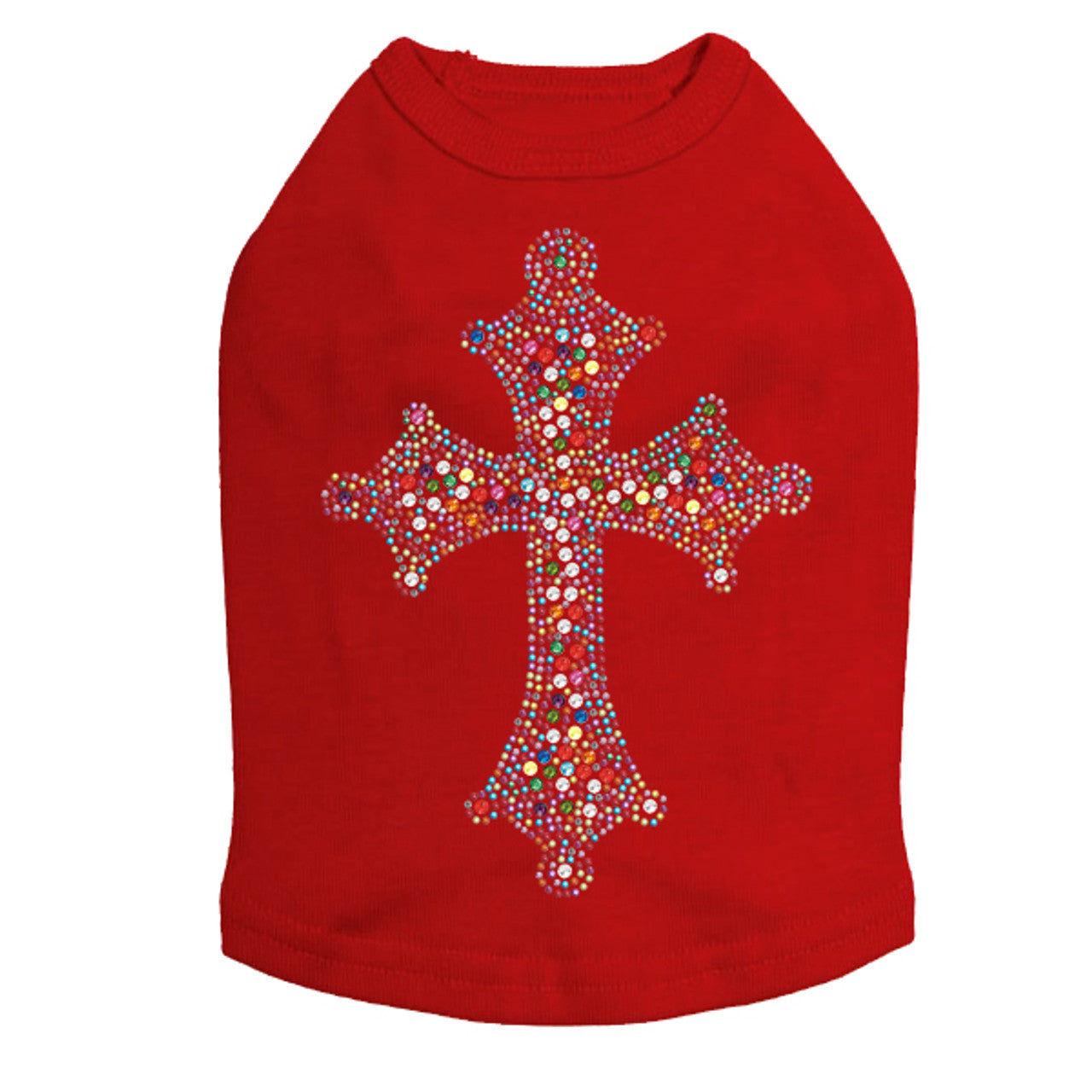Cross (Multicolor) - Dog Tank