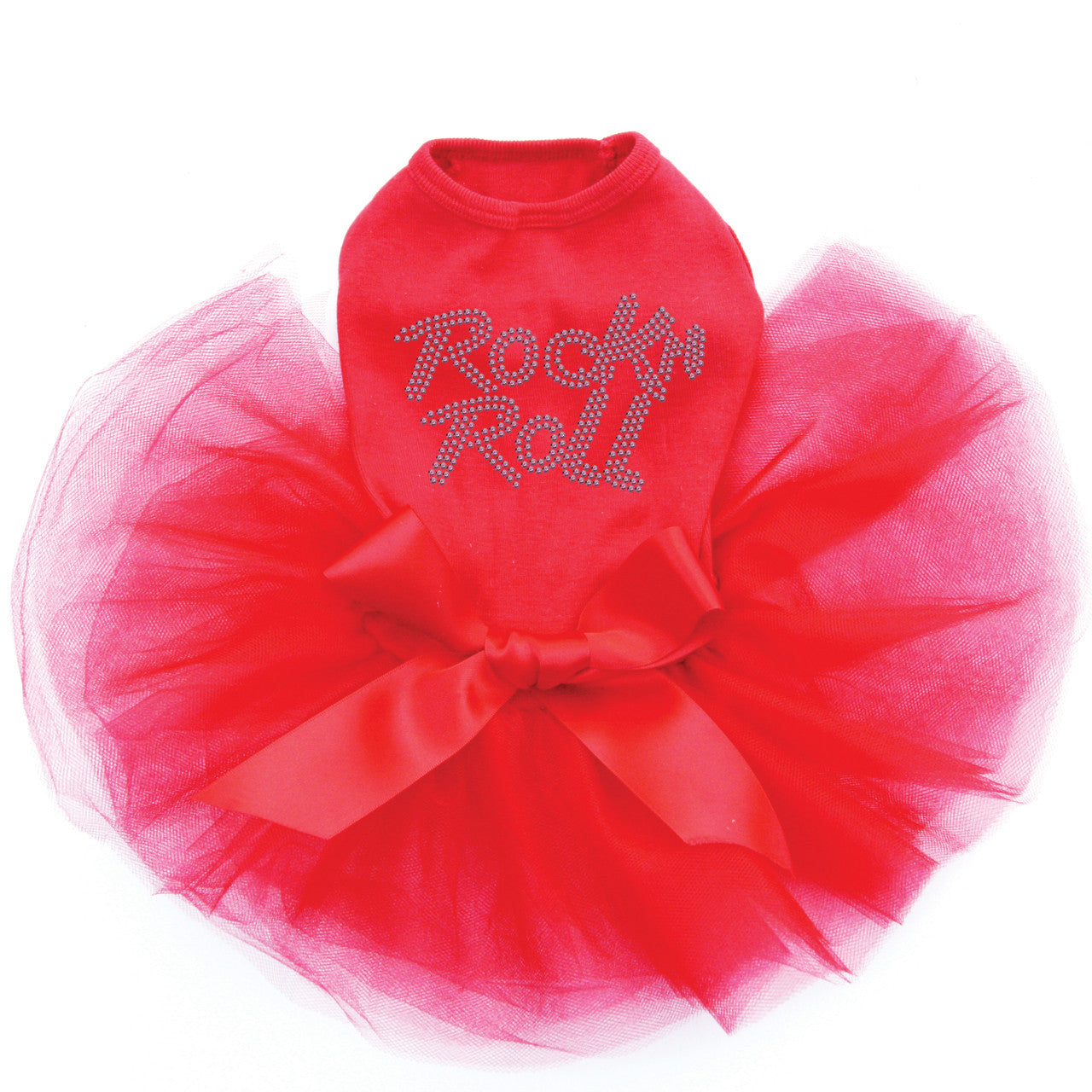 Rock n Roll (Pink Rhinestuds) - Custom Tutu