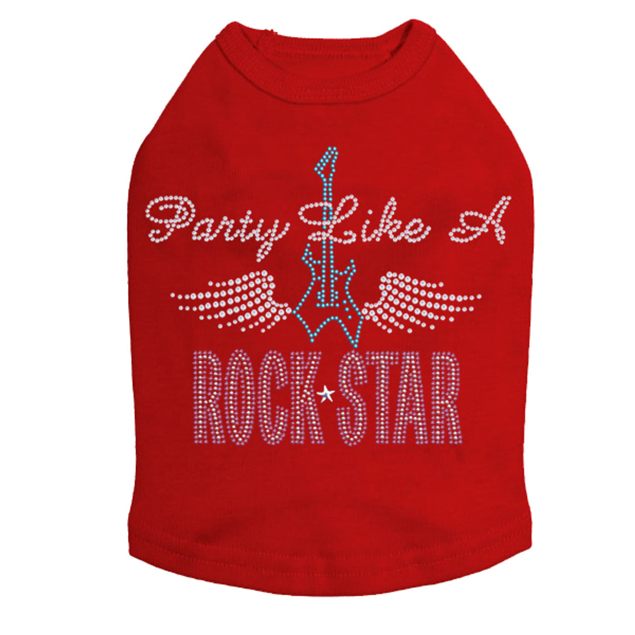 Party Like a Rock Star - Dog Tank