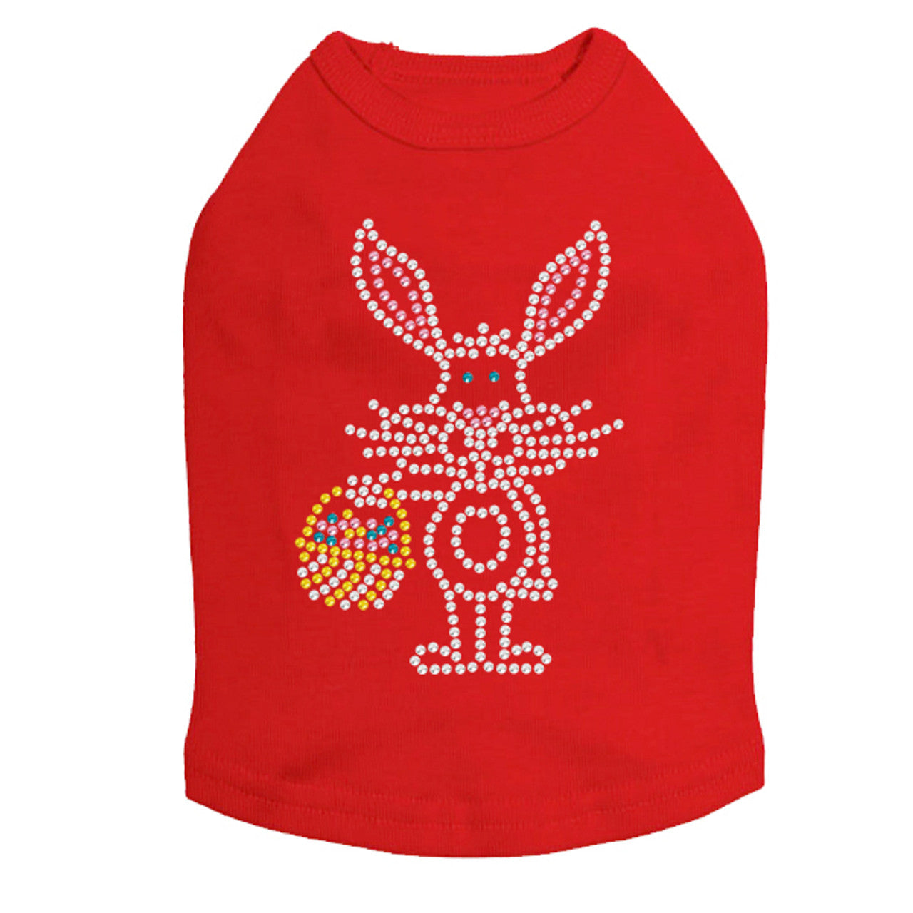 Easter Bunny with Basket - Dog Tank