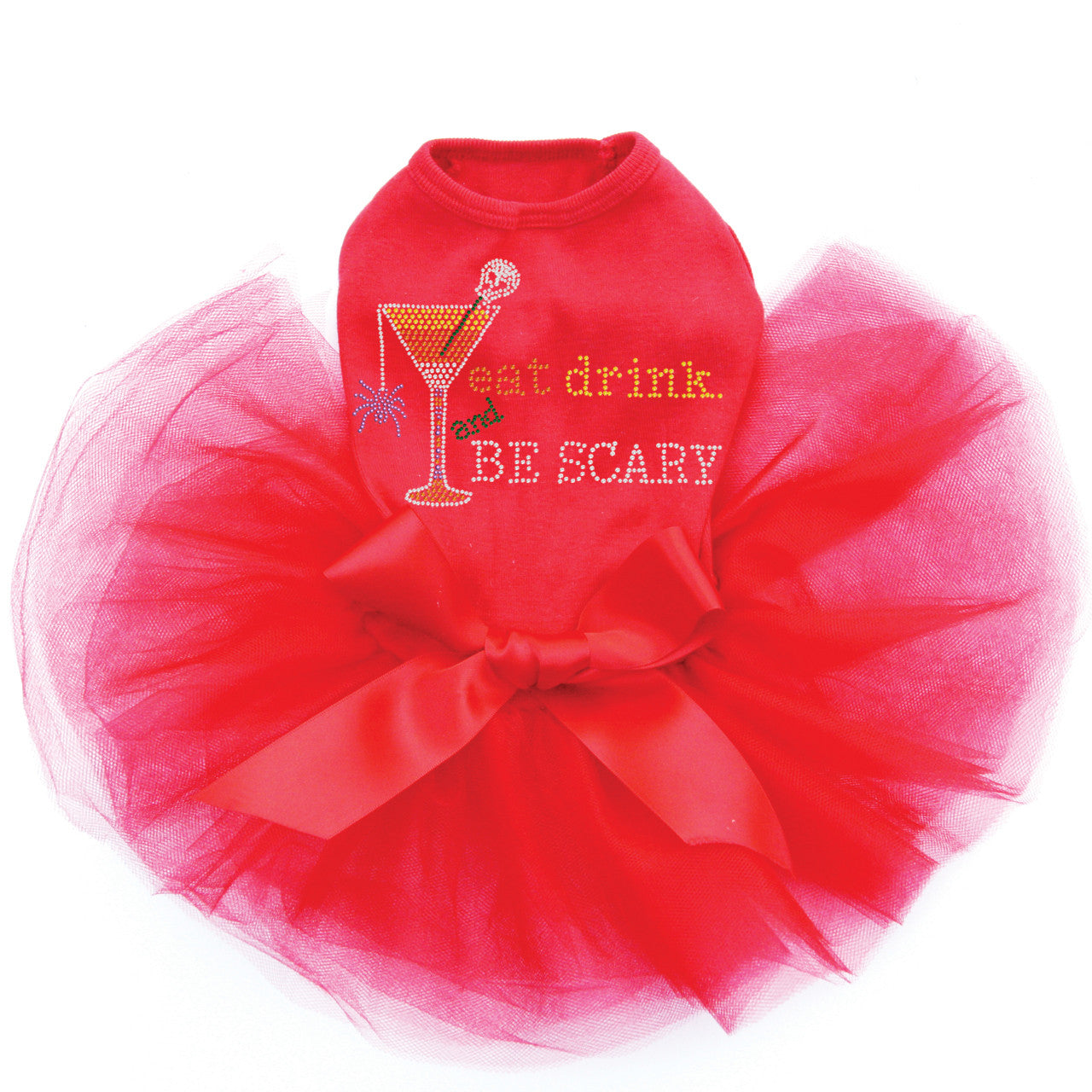 Eat, Drink & be Scary- Dog Tutu