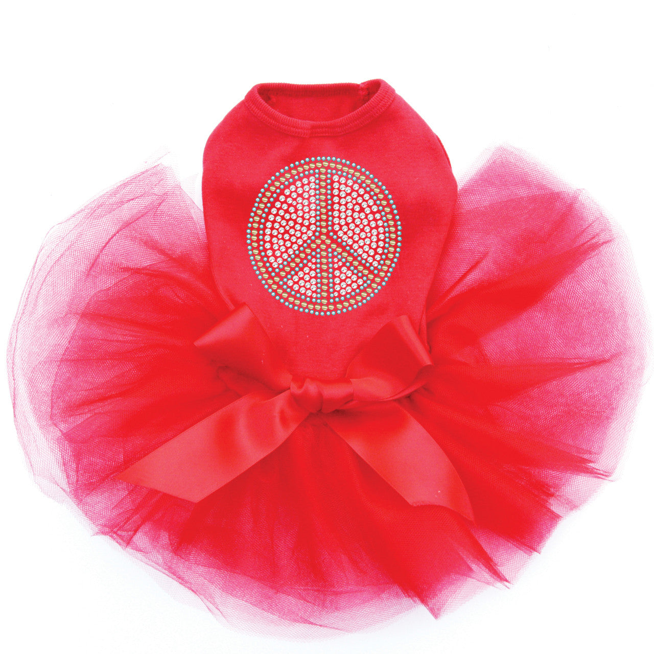 Peace Sign (Blue) - Custom Tutu