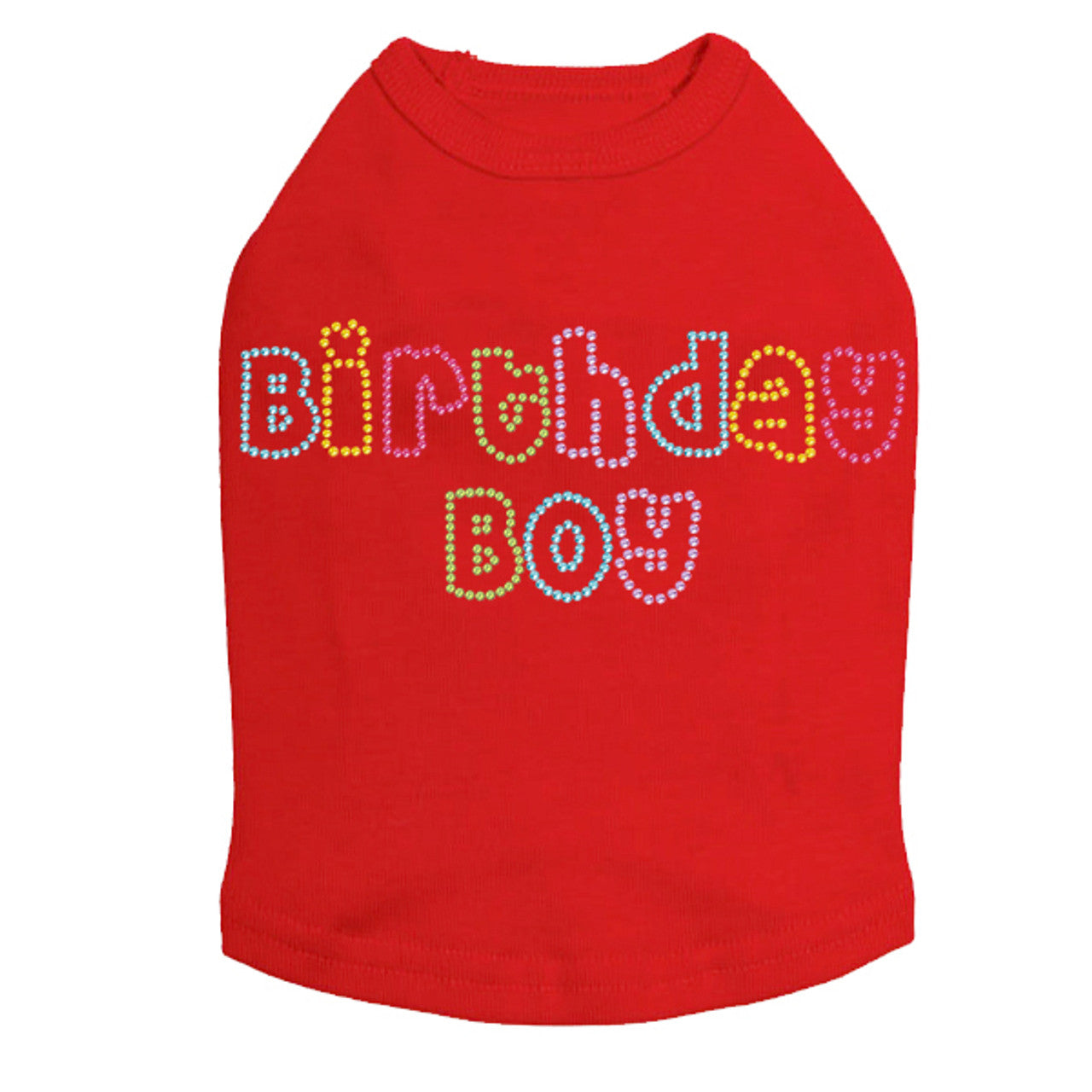 Birthday Boy (Multicolor) - Dog Tank