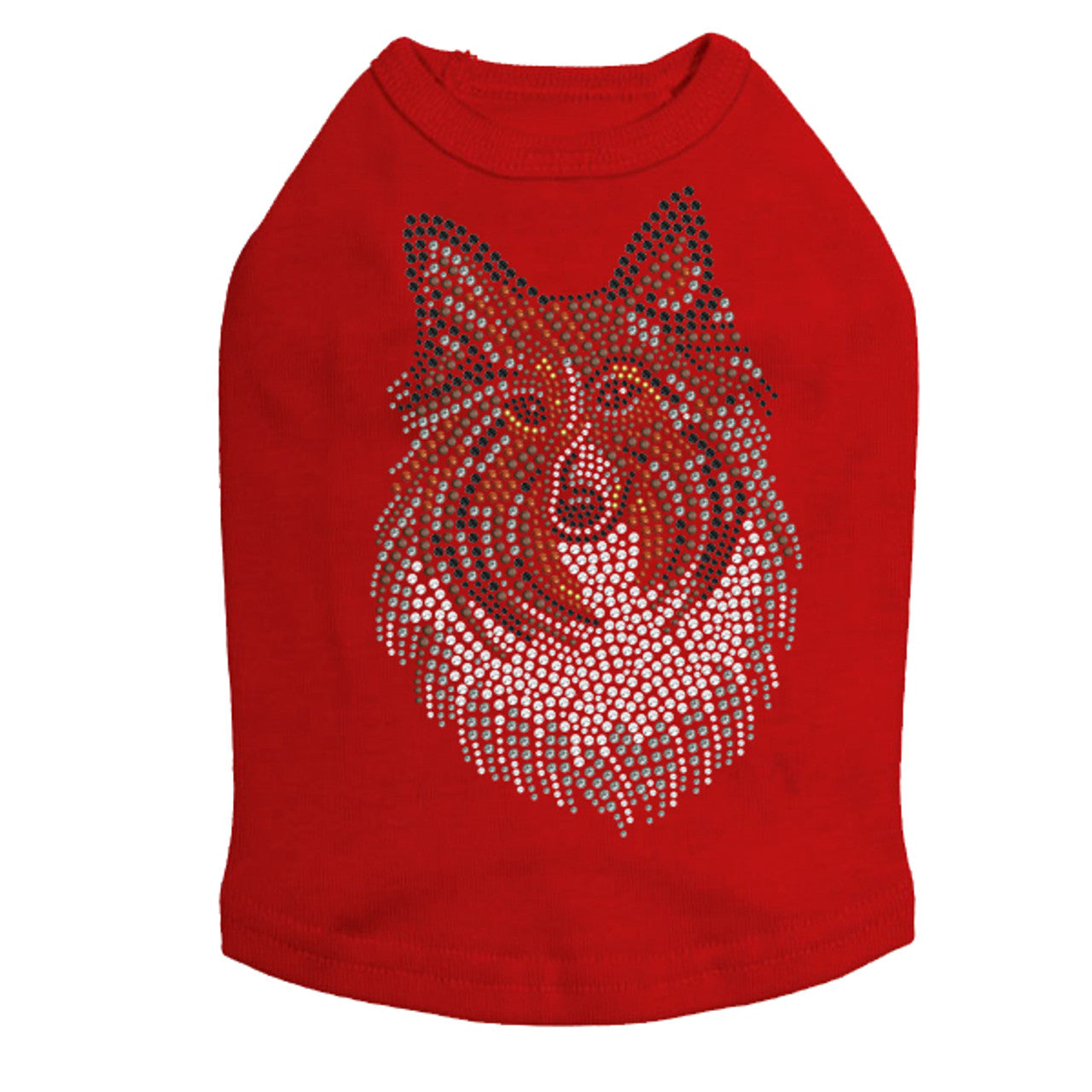 Sheltie Face - Dog Tank