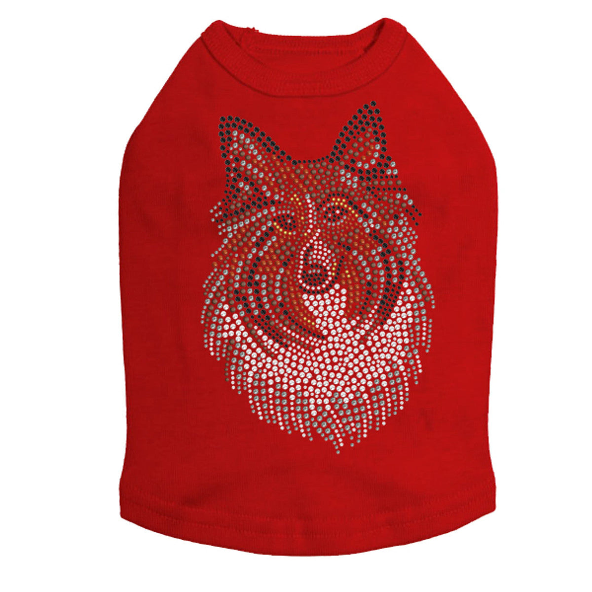 Sheltie Face - Dog Tank