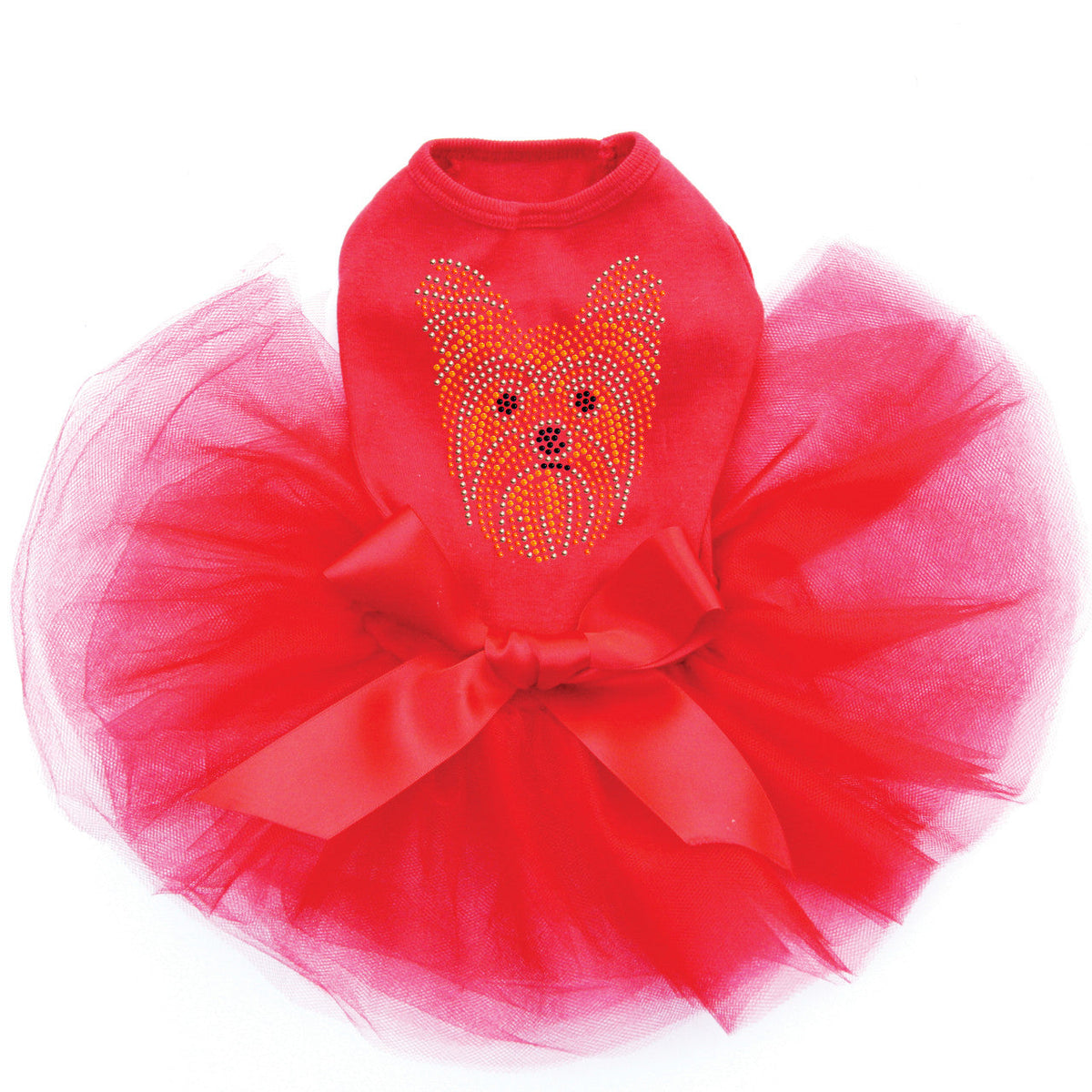Yorkie Face 2 - Custom Tutu