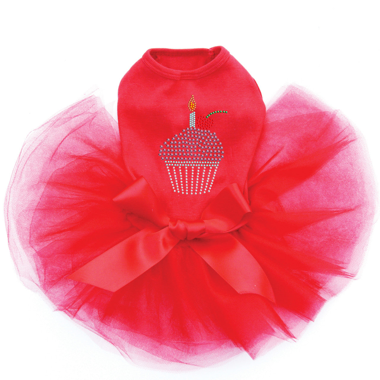 Cupcake with Candle - Custom Tutu