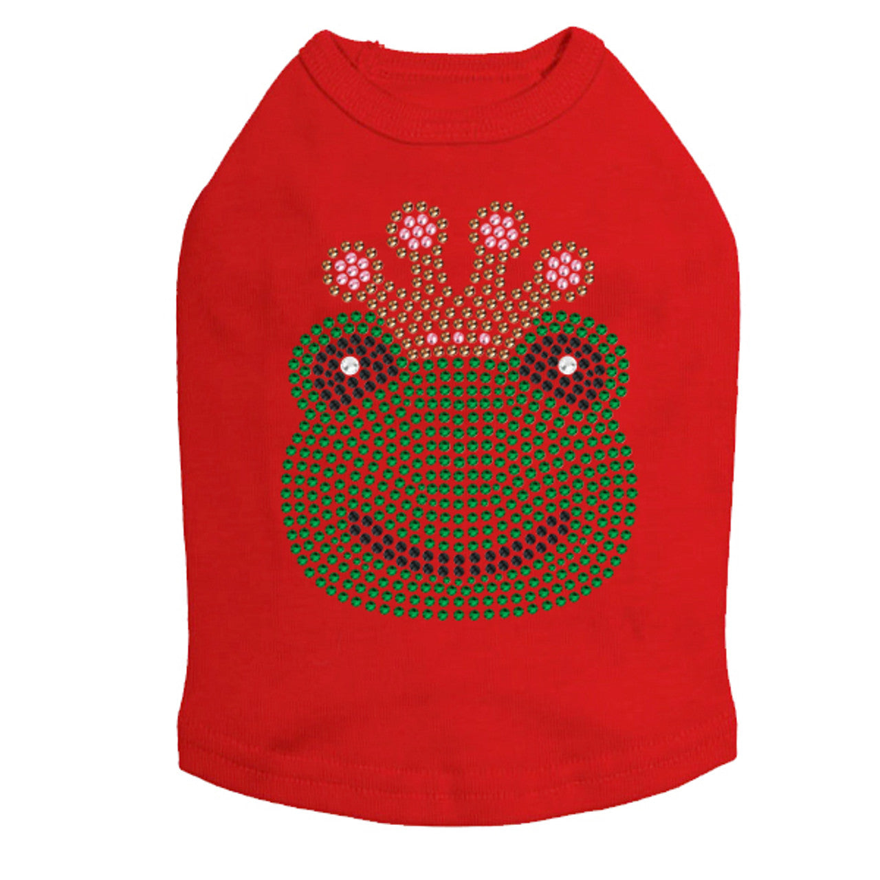 Frog with Pink Crown - Dog Tank