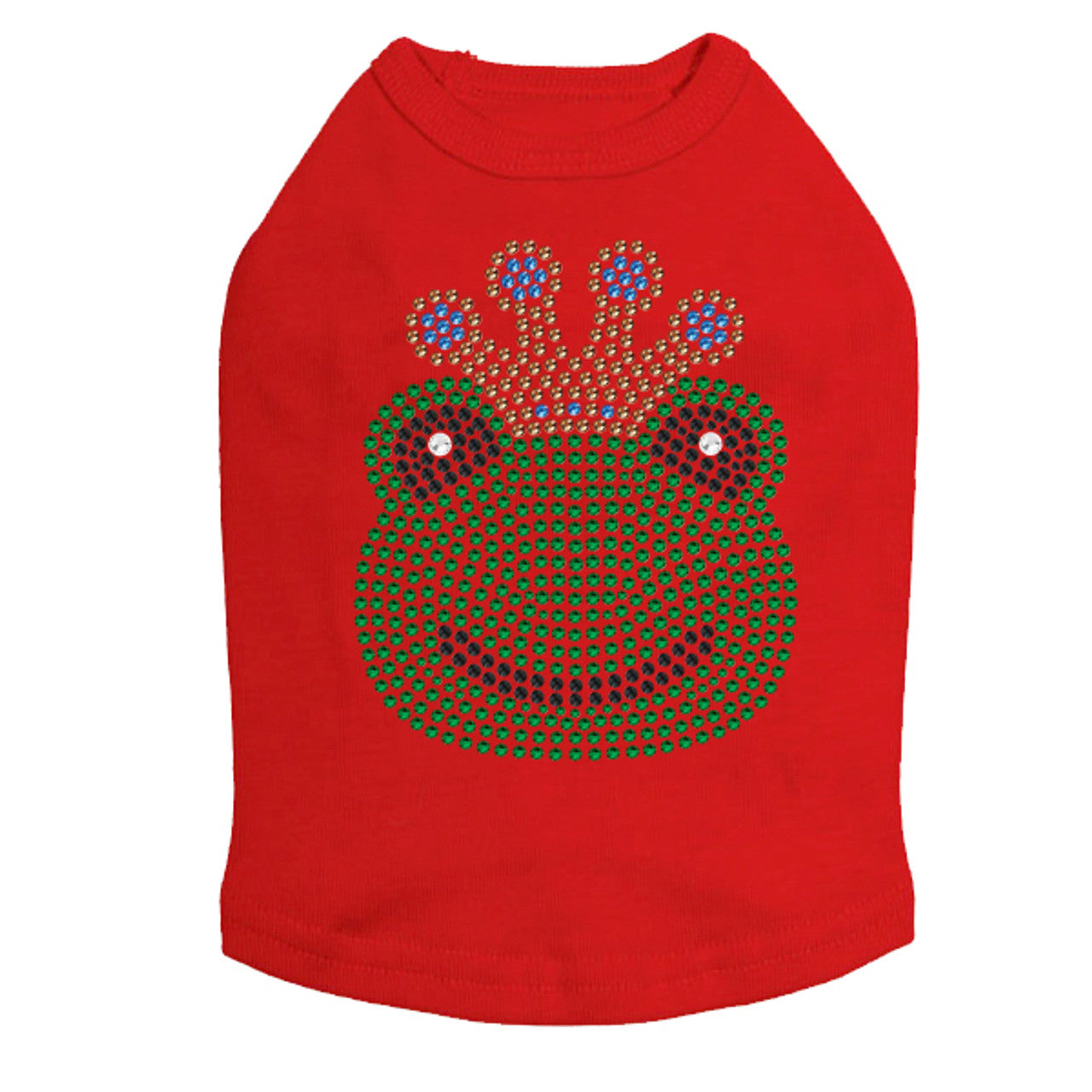 Frog with Blue Crown - Dog Tank