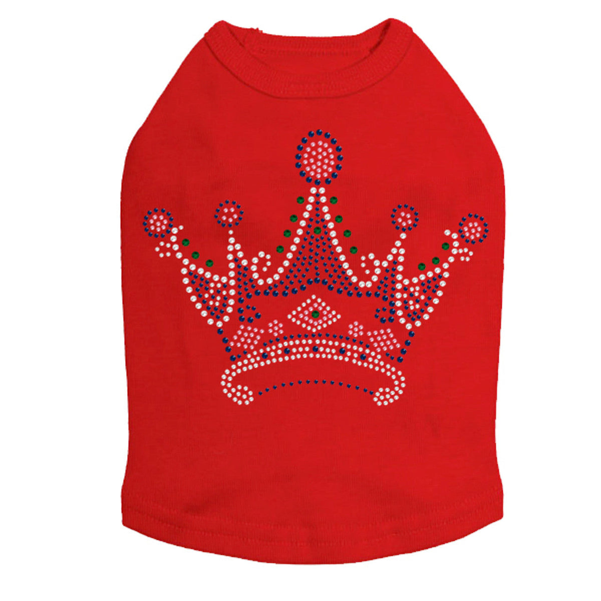 Crown 16 (Clear, Blue, Green, & Pink) - Dog Tank