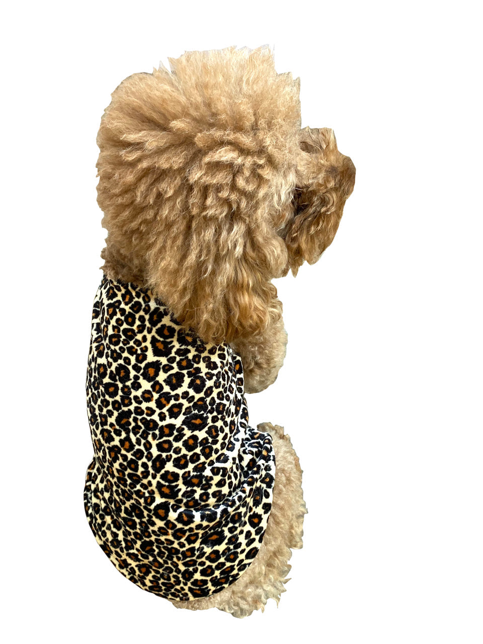 Retro Leopard Velvet Tank Top