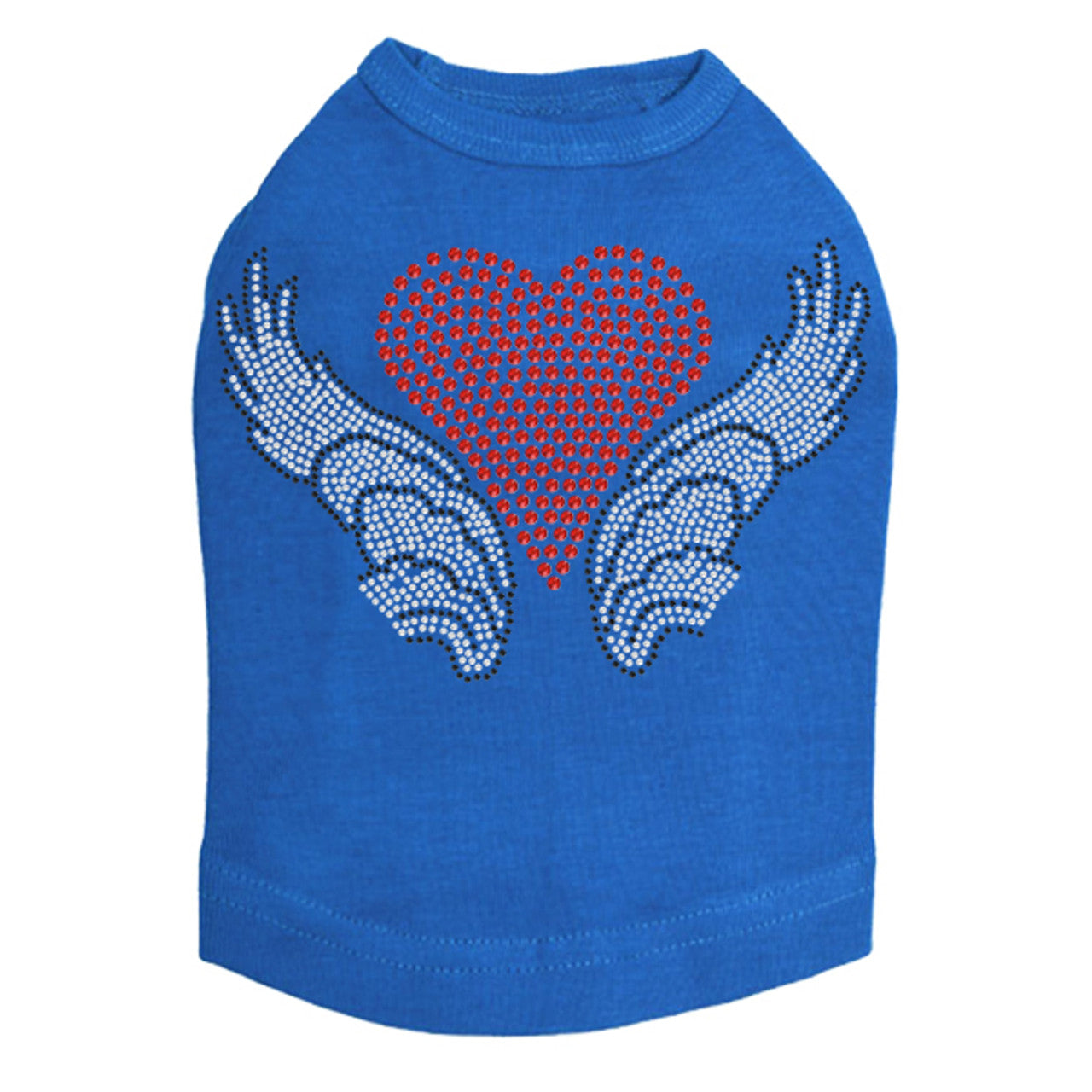 Heart with Wings 2 - Dog Tank