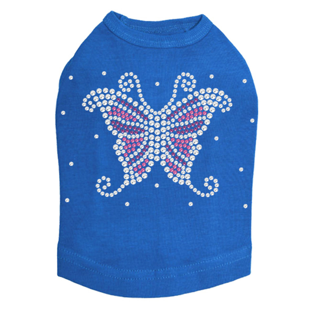Pink & Purple Butterfly - Dog Tank