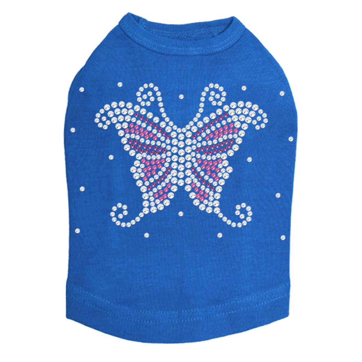 Pink & Purple Butterfly - Dog Tank